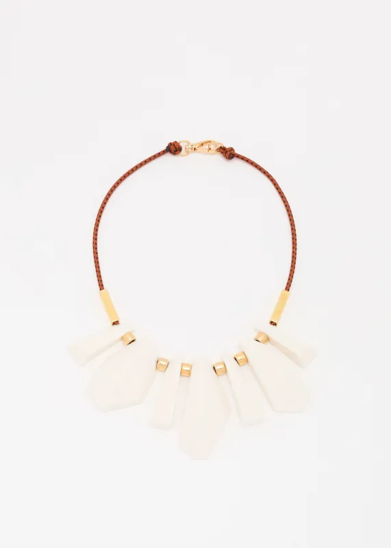 IRREGULAR MILK PENDANTS NECKLACE made by Plan C