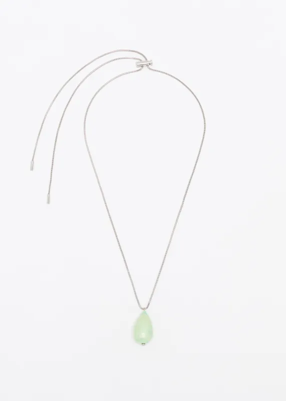 MINT DROP PENDANT NECKLACE made by Plan C