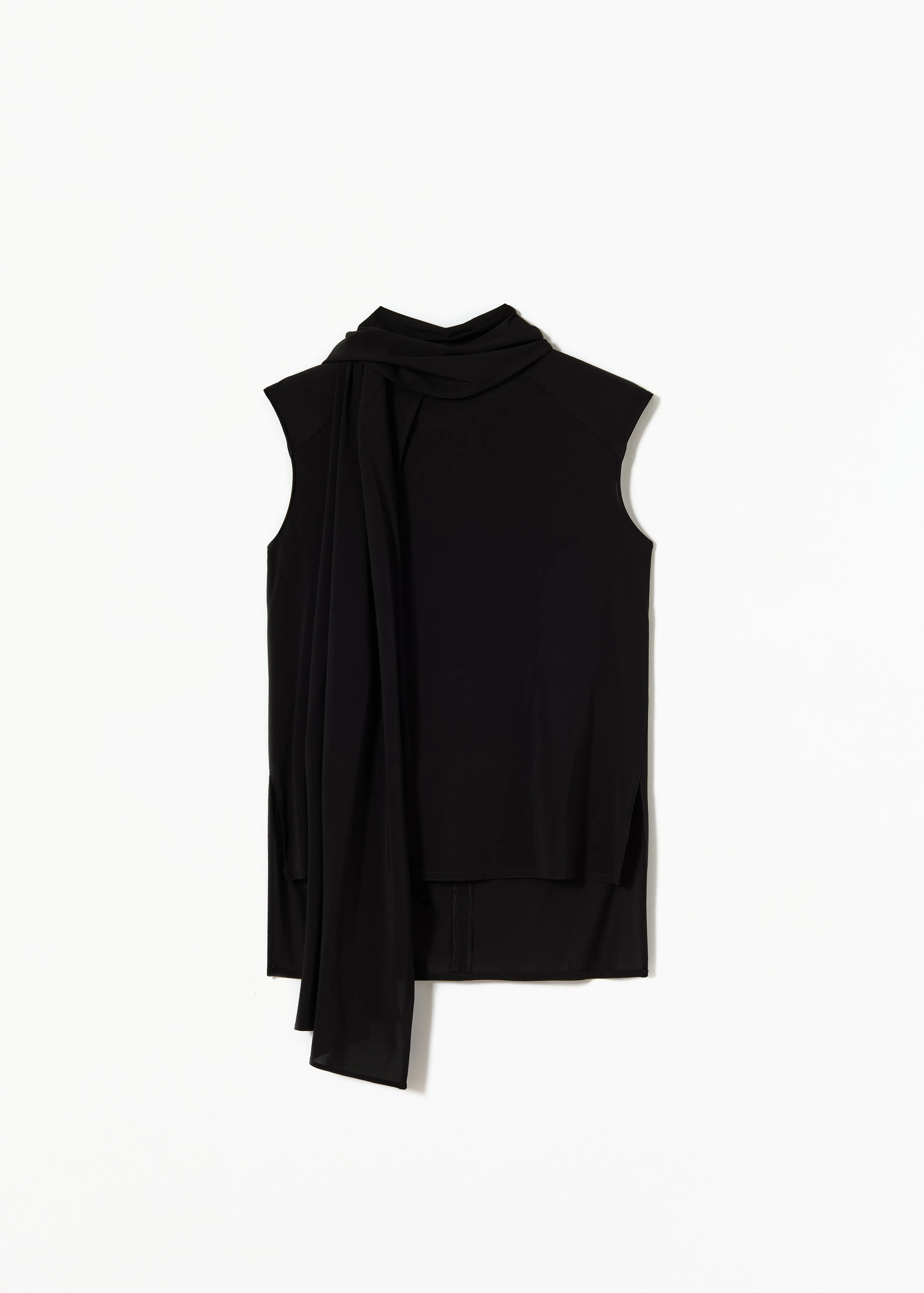 SCARF NECK TOP sold by Plan C product image thumbnail 2