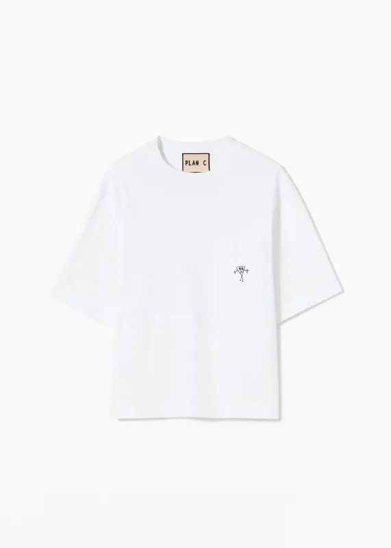 COTTON BOXY T-SHIRT made by Plan C