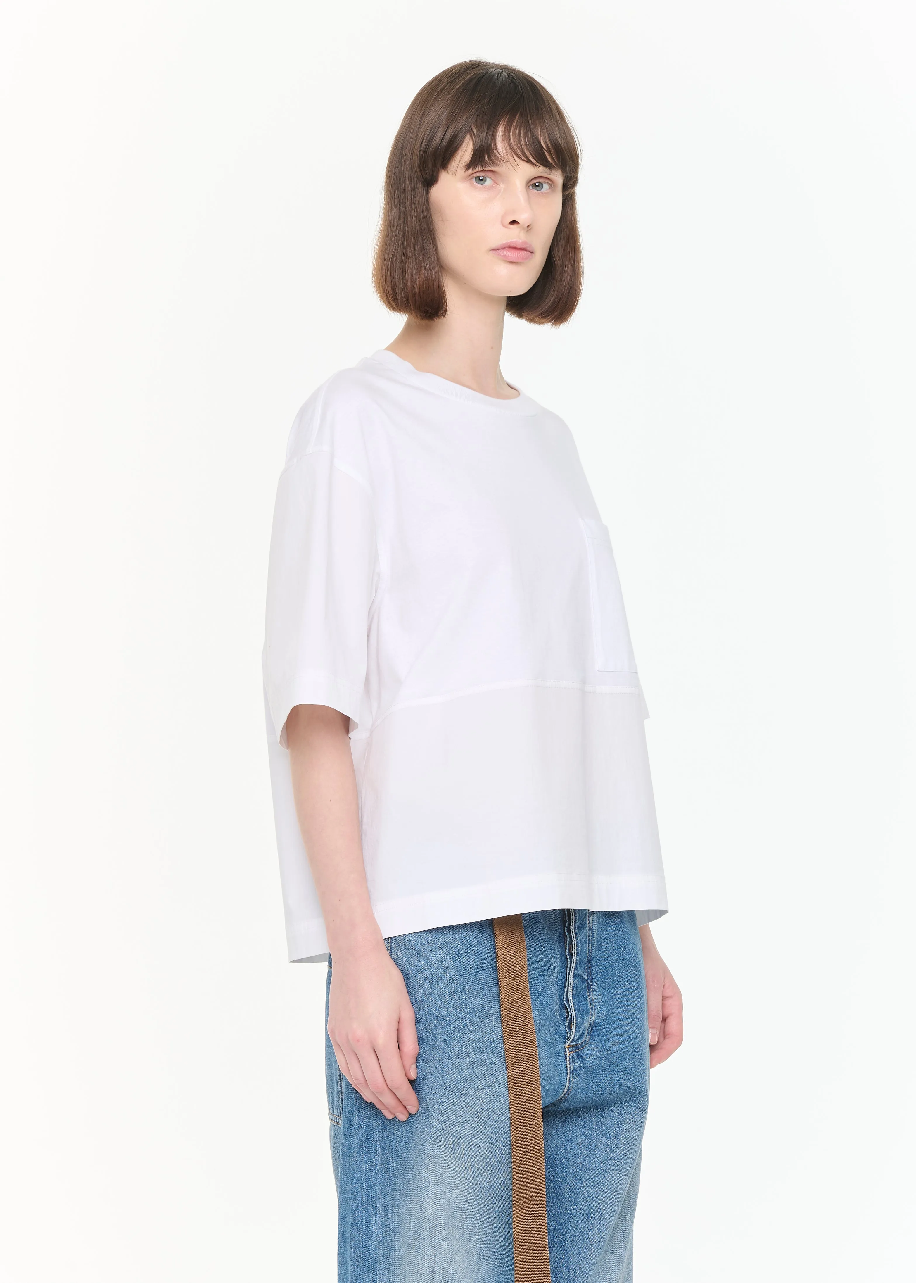 COTTON BOXY T-SHIRT sold by Plan C product image thumbnail 4