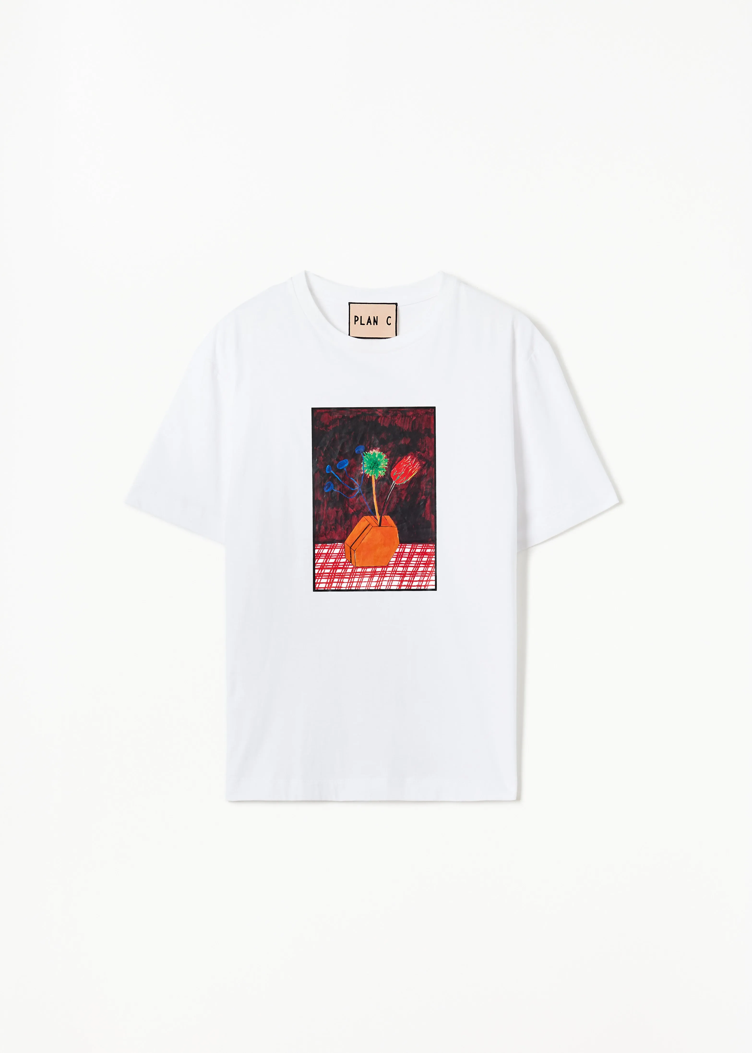 VASE PRINT T-SHIRT sold by Plan C