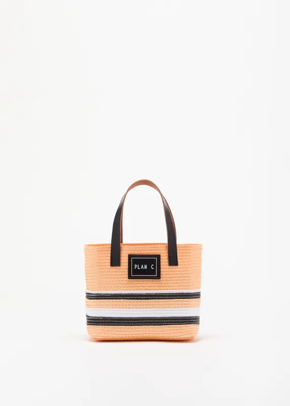 ORANGE WOVEN BAG made by Plan C
