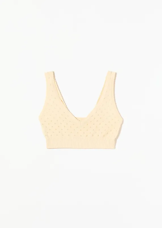 BUTTER KNIT BRA made by Plan C
