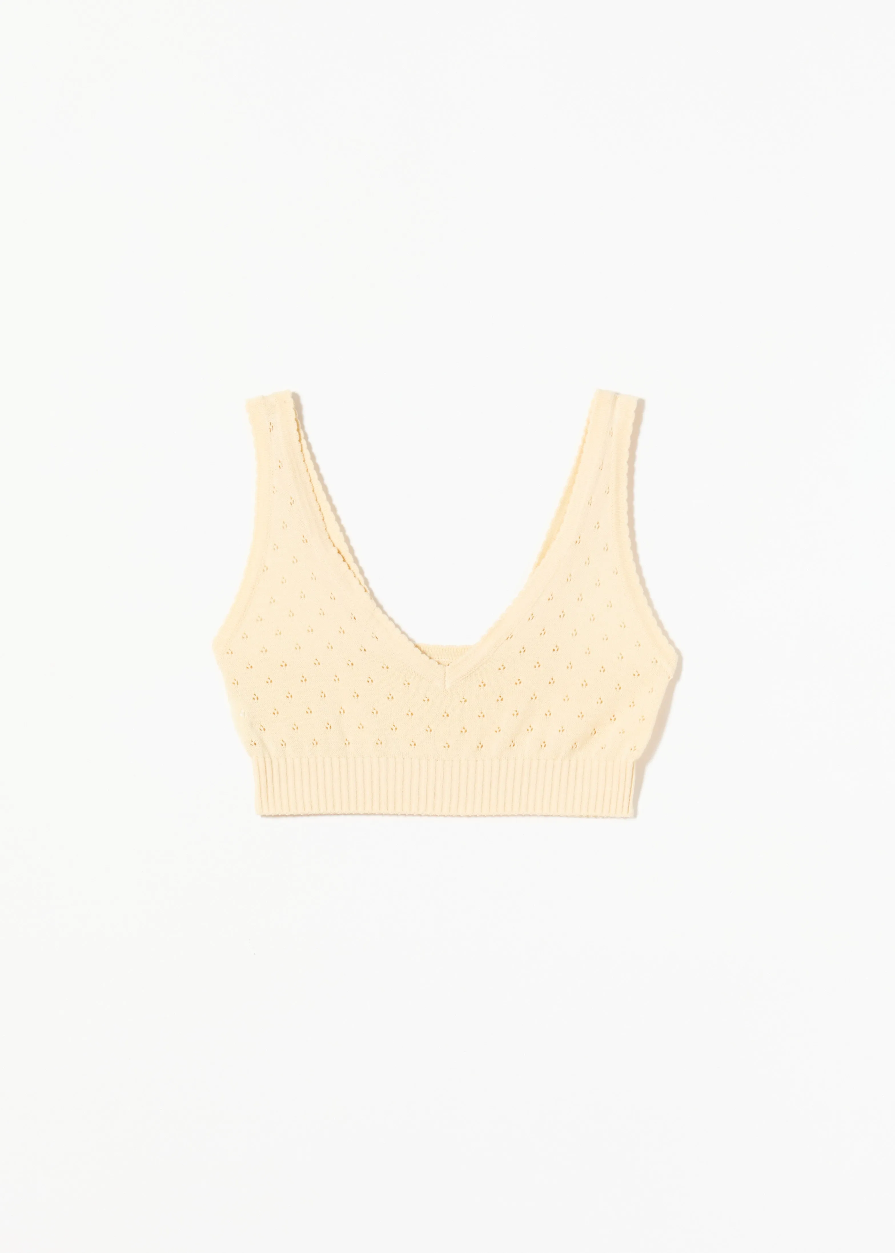 BUTTER KNIT BRA sold by Plan C