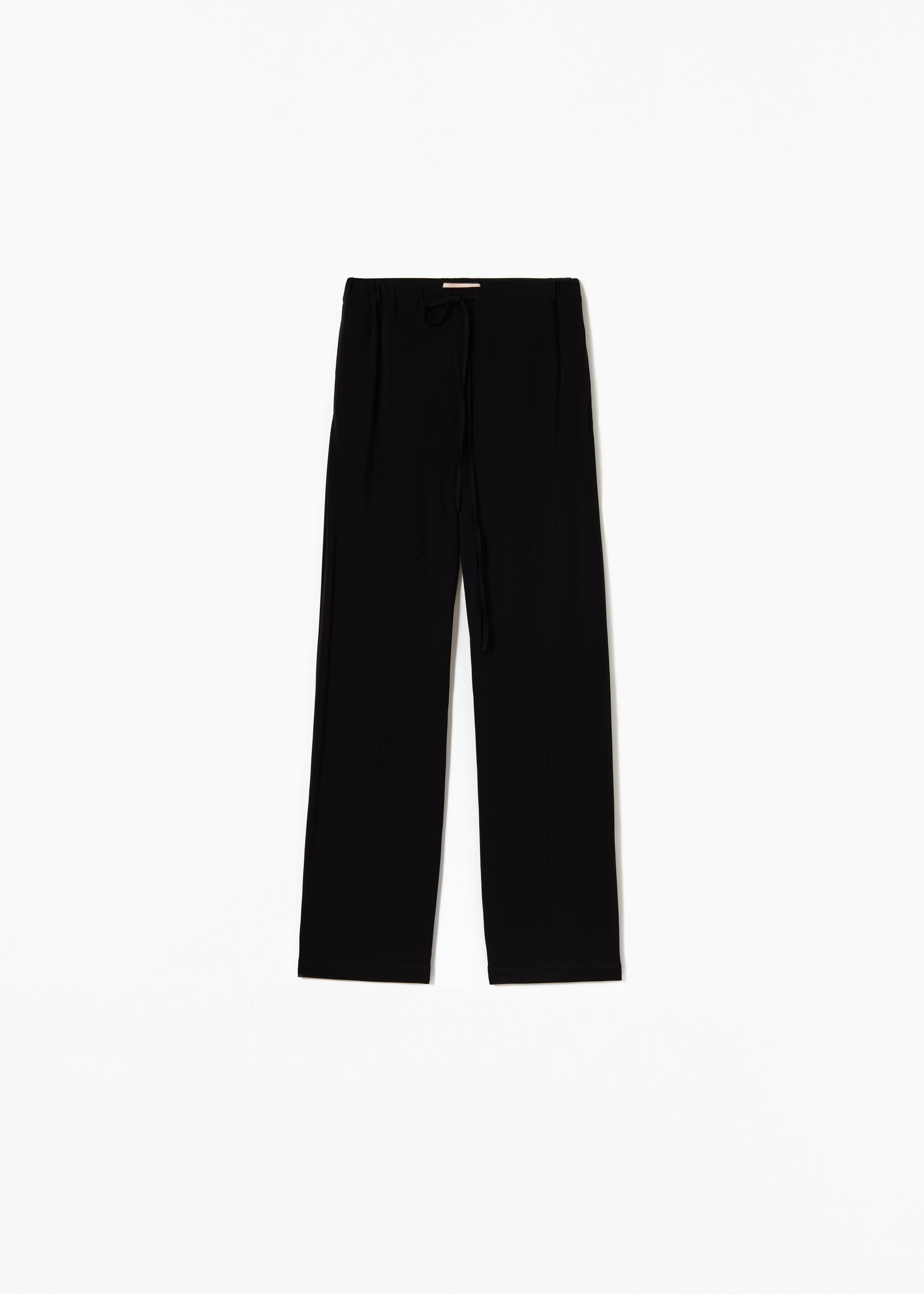 BLACK VISCOSE PANTS sold by Plan C