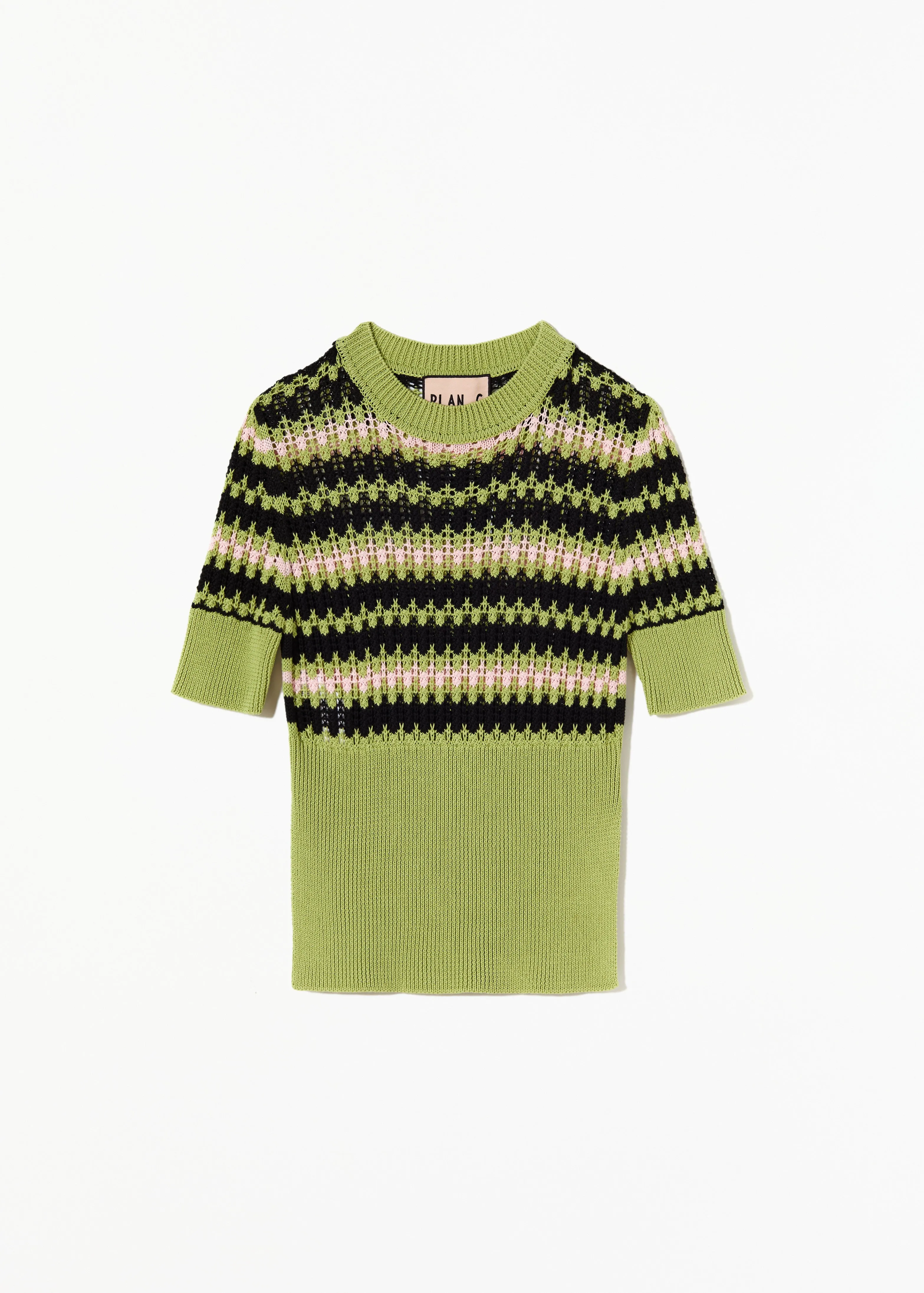 SHORT SLEEVES GREEN CREWNECK sold by Plan C