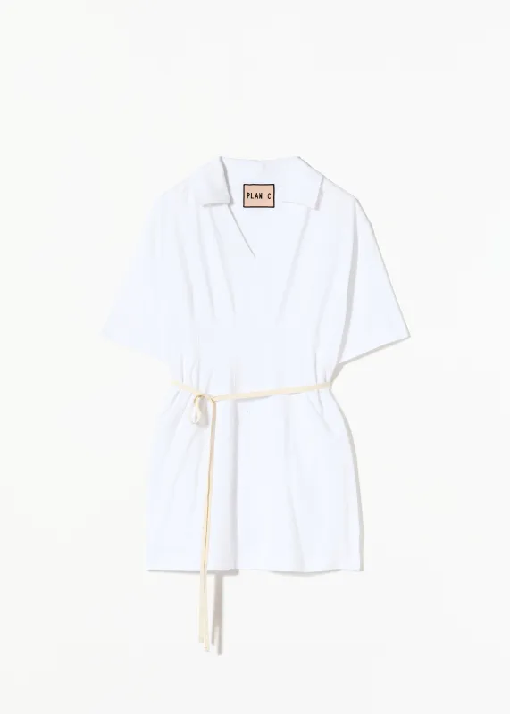 MINI JERSEY POLO DRESS made by Plan C