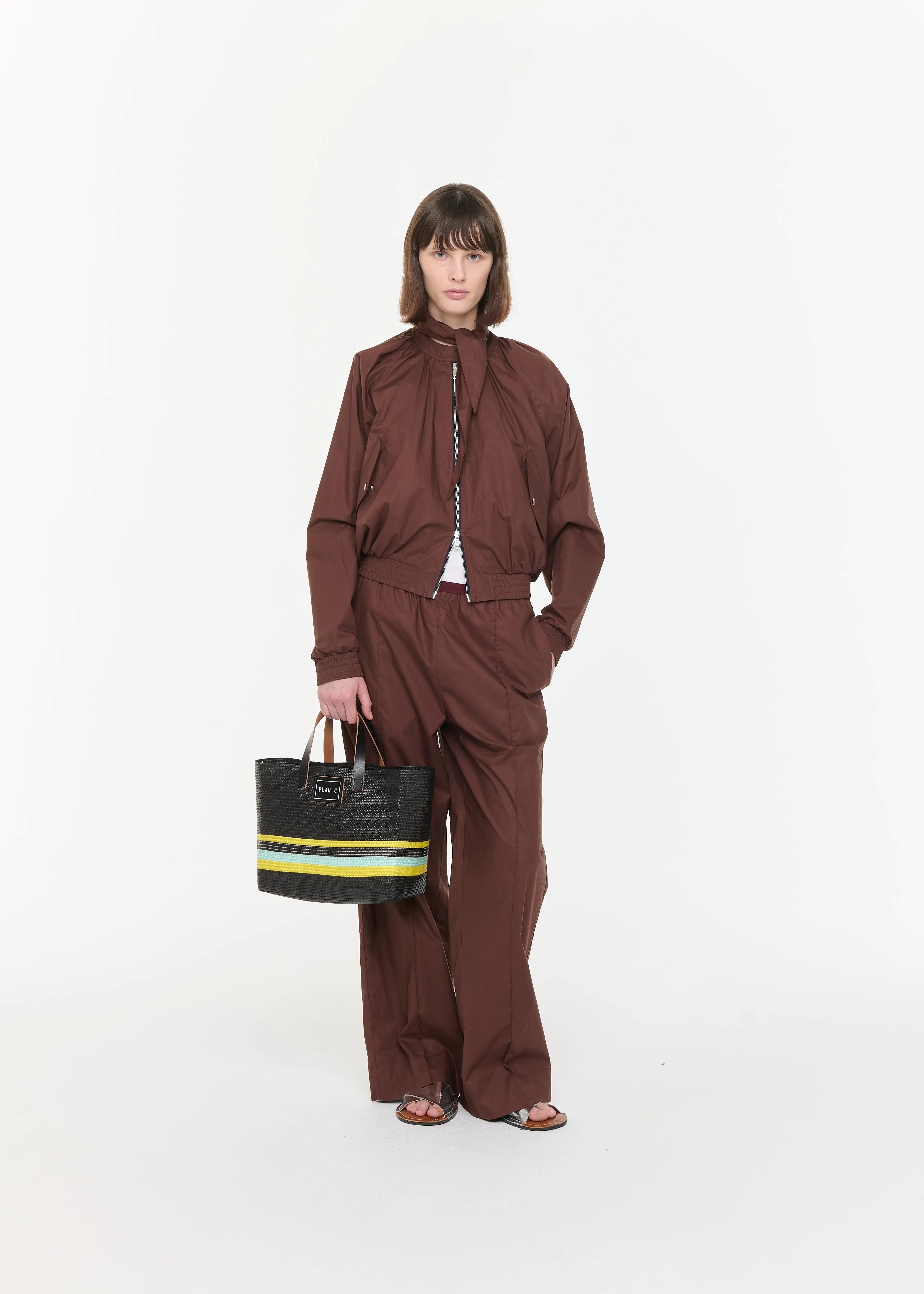 COTTON BOMBER JACKET sold by Plan C product image thumbnail 2