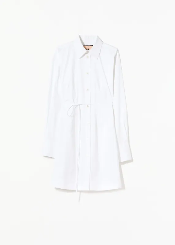 MIDI POPELINE SHIRT DRESS made by Plan C