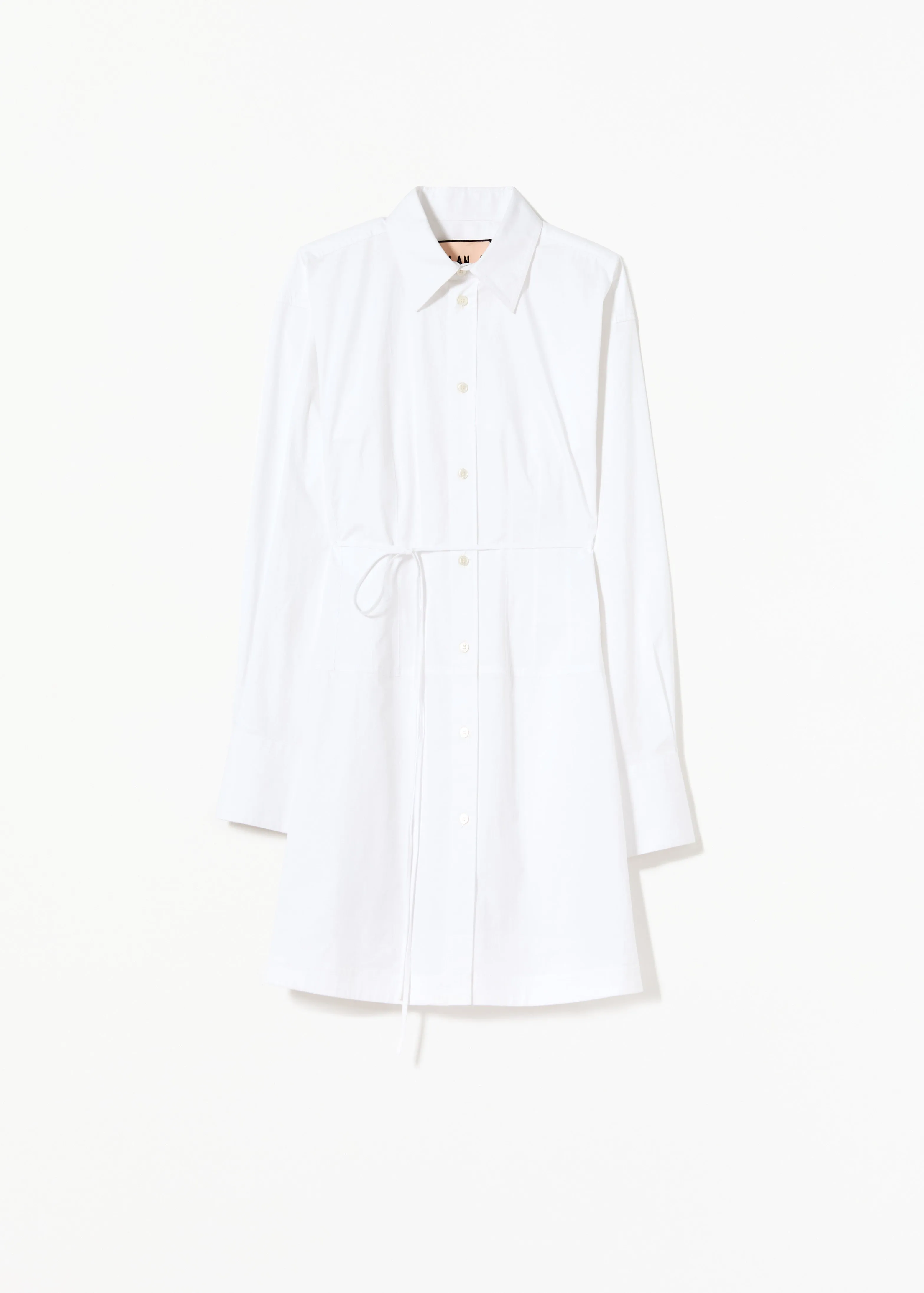MIDI POPELINE SHIRT DRESS sold by Plan C