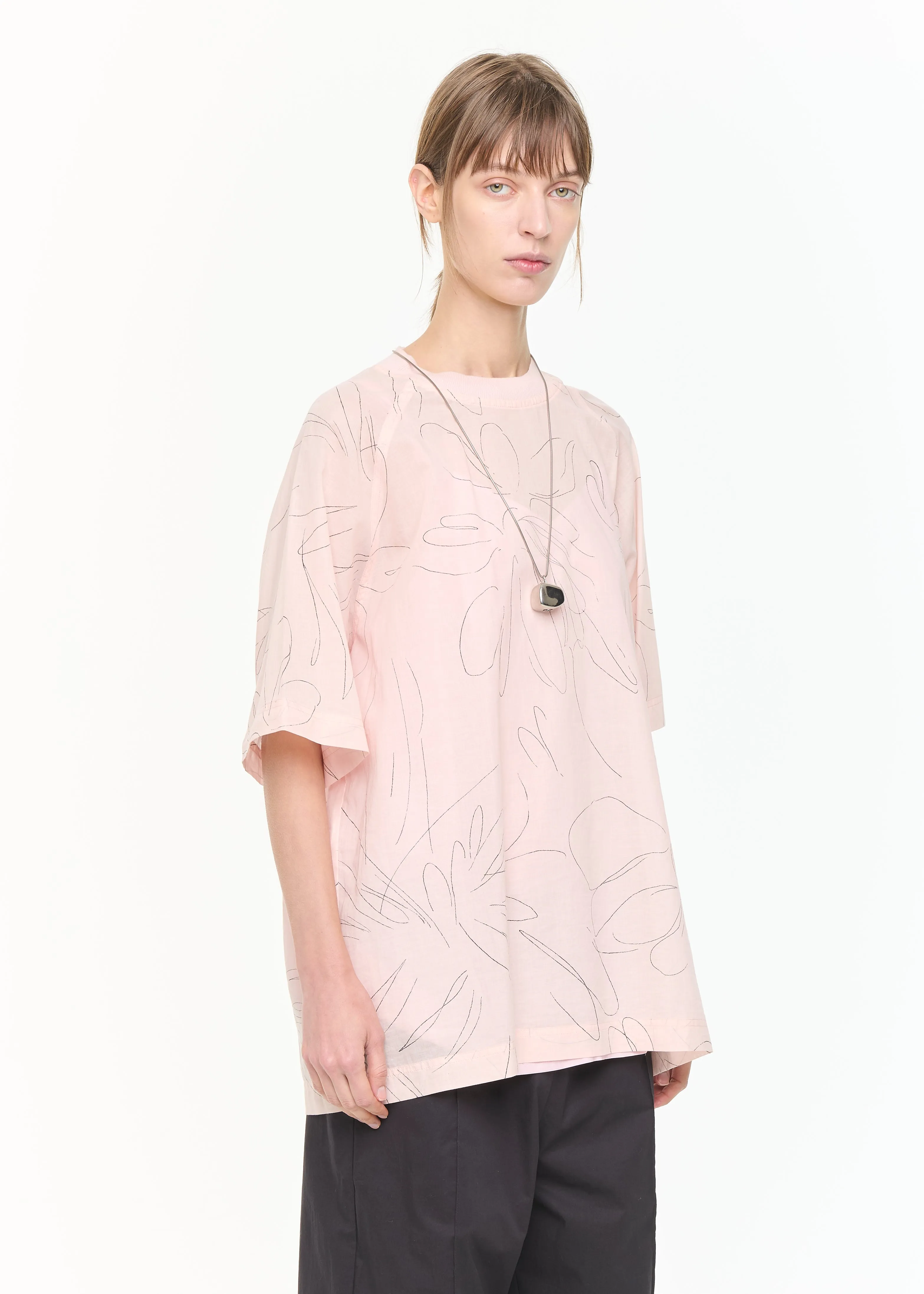 SHORT SLEEVED COTTON SHIRT sold by Plan C product image thumbnail 4