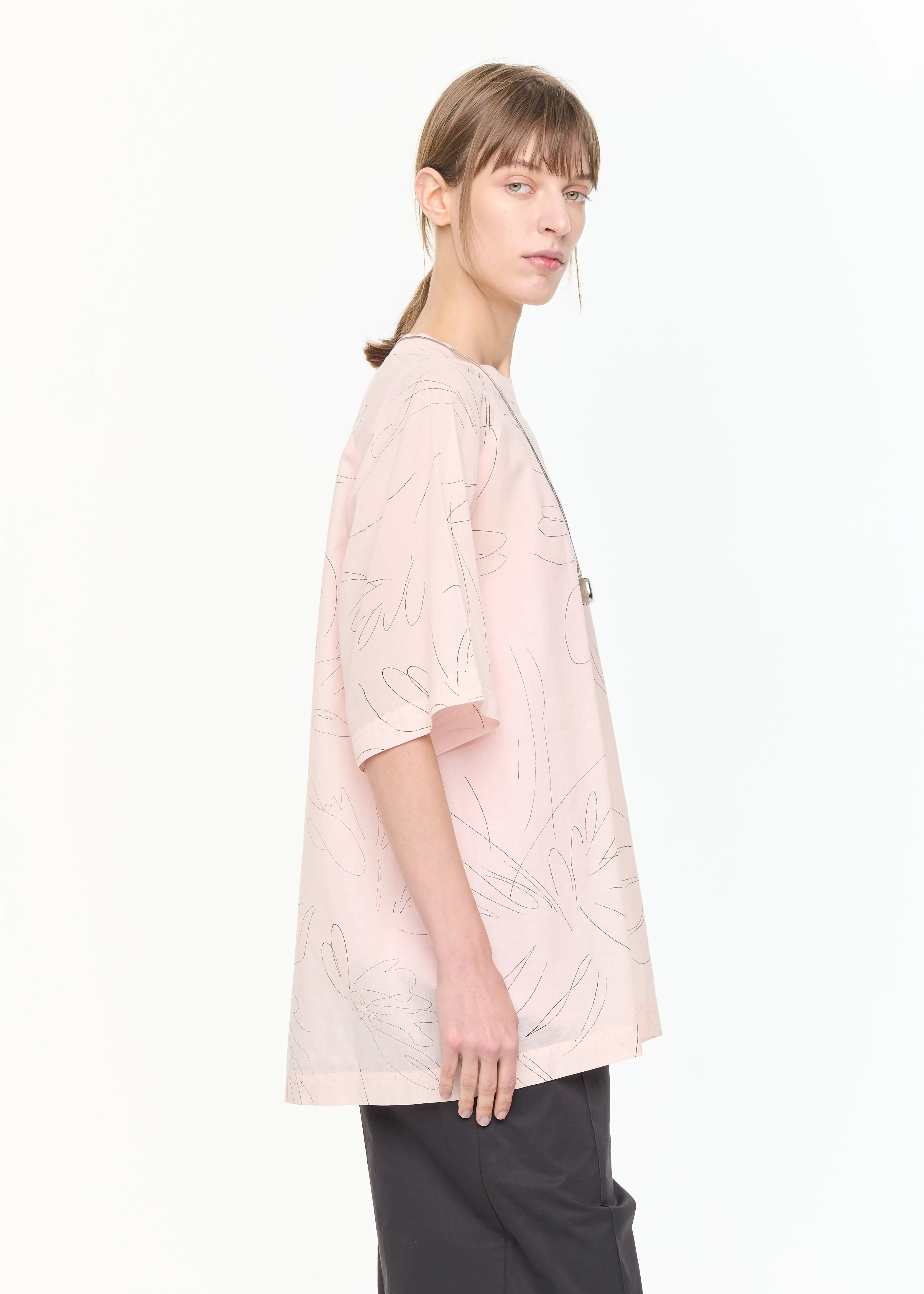 SHORT SLEEVED COTTON SHIRT sold by Plan C product image thumbnail 5