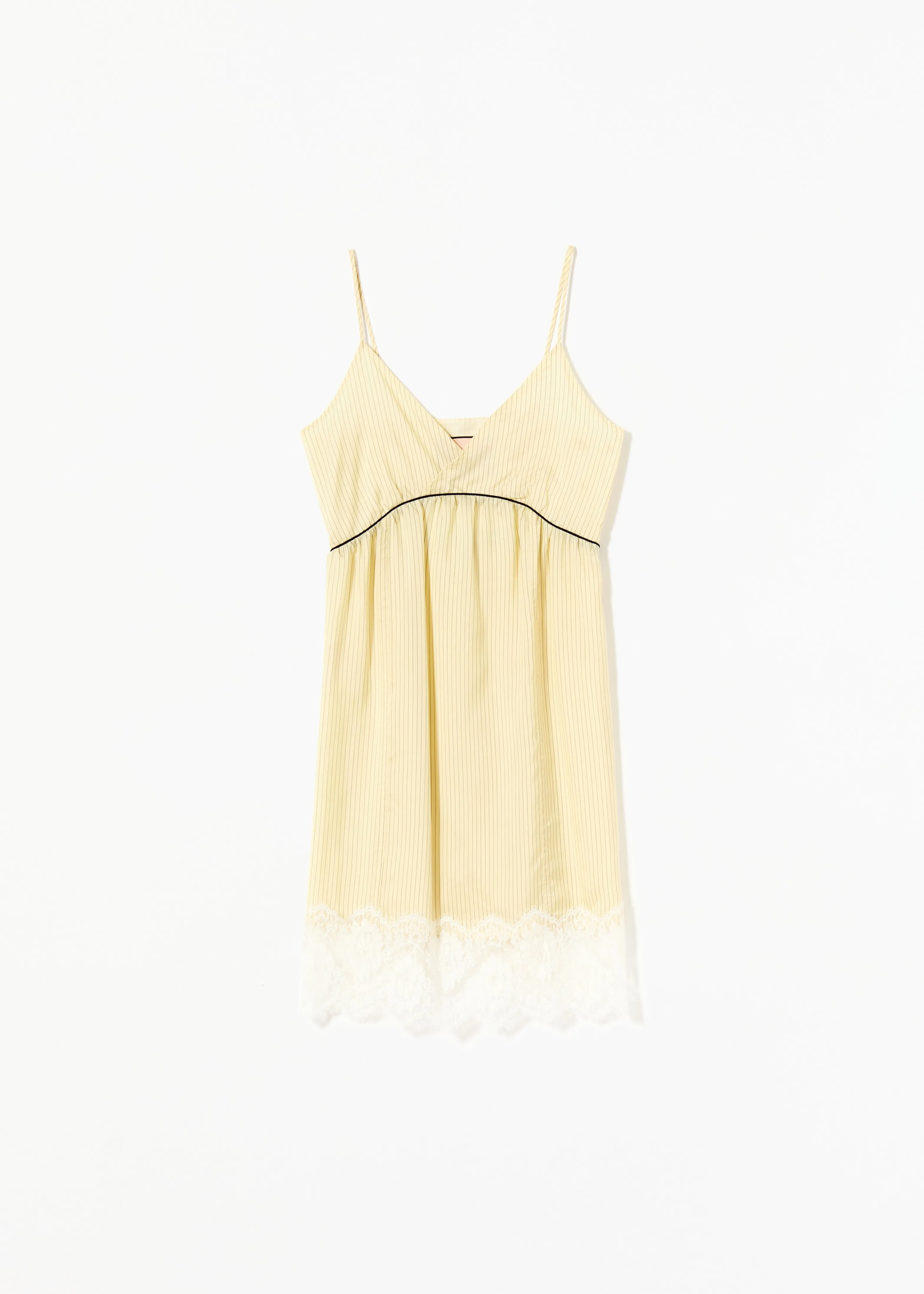 MIDI STRIPED SLIP DRESS sold by Plan C