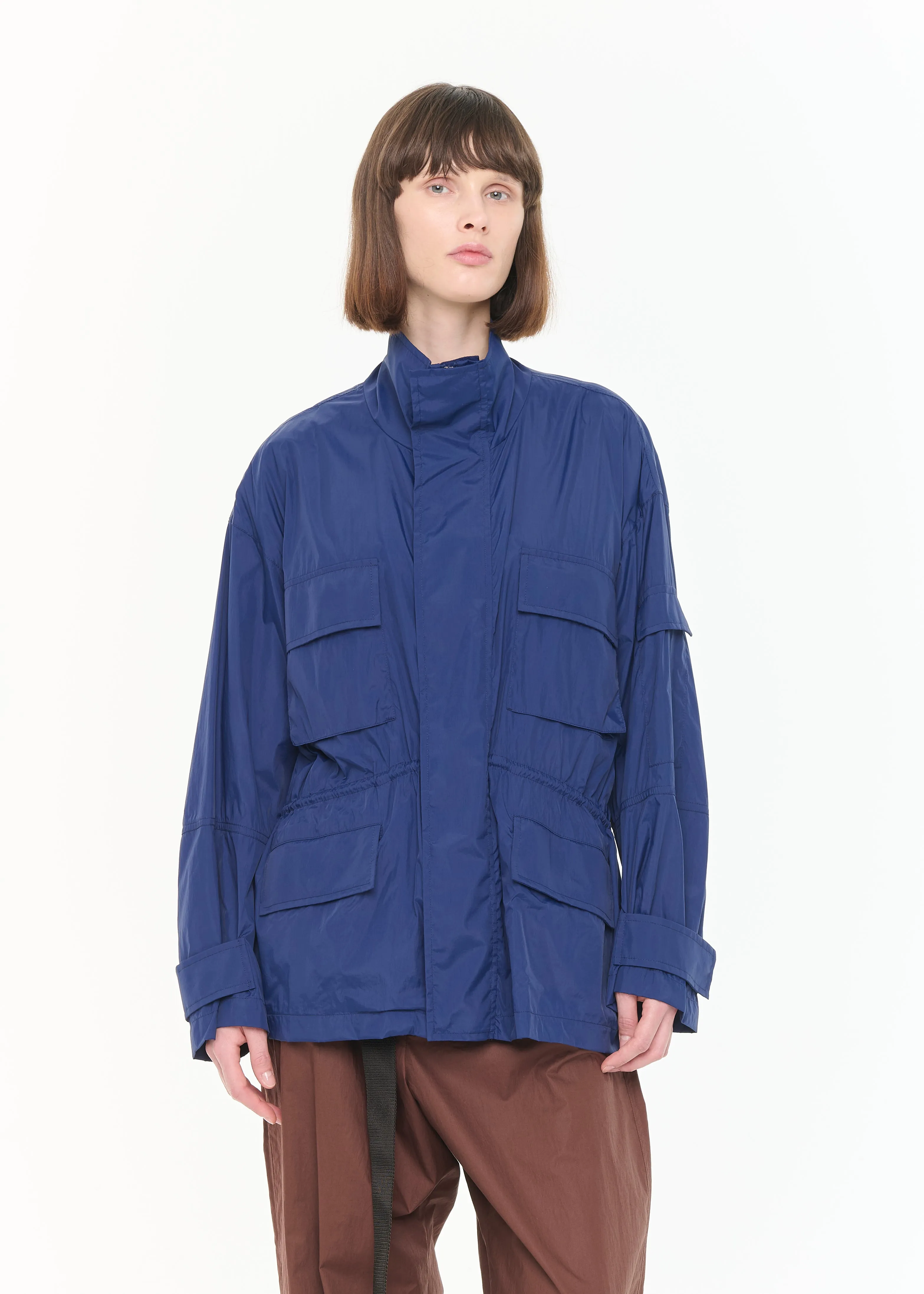 NYLON CARGO JACKET sold by Plan C product image thumbnail 3