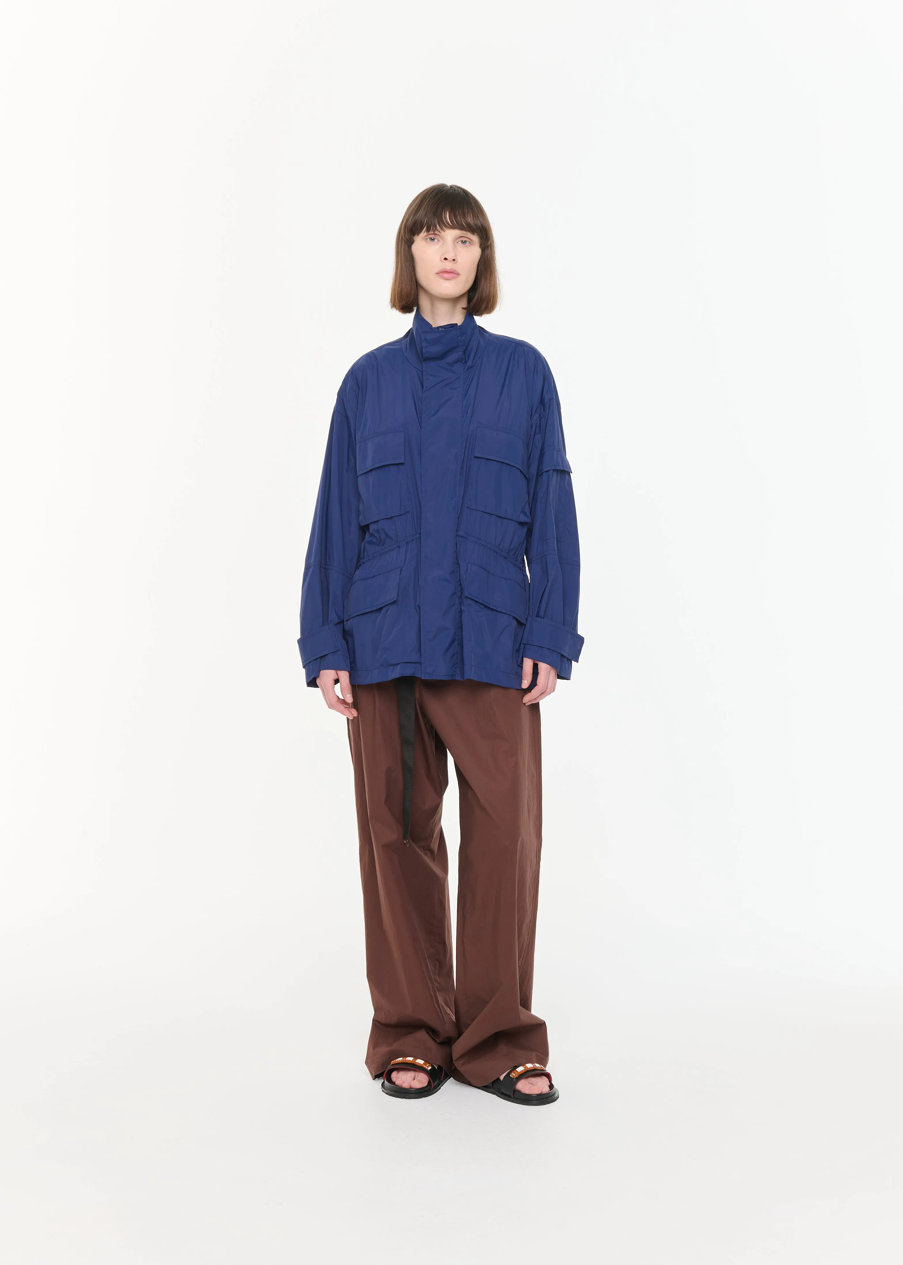 NYLON CARGO JACKET sold by Plan C product image thumbnail 2