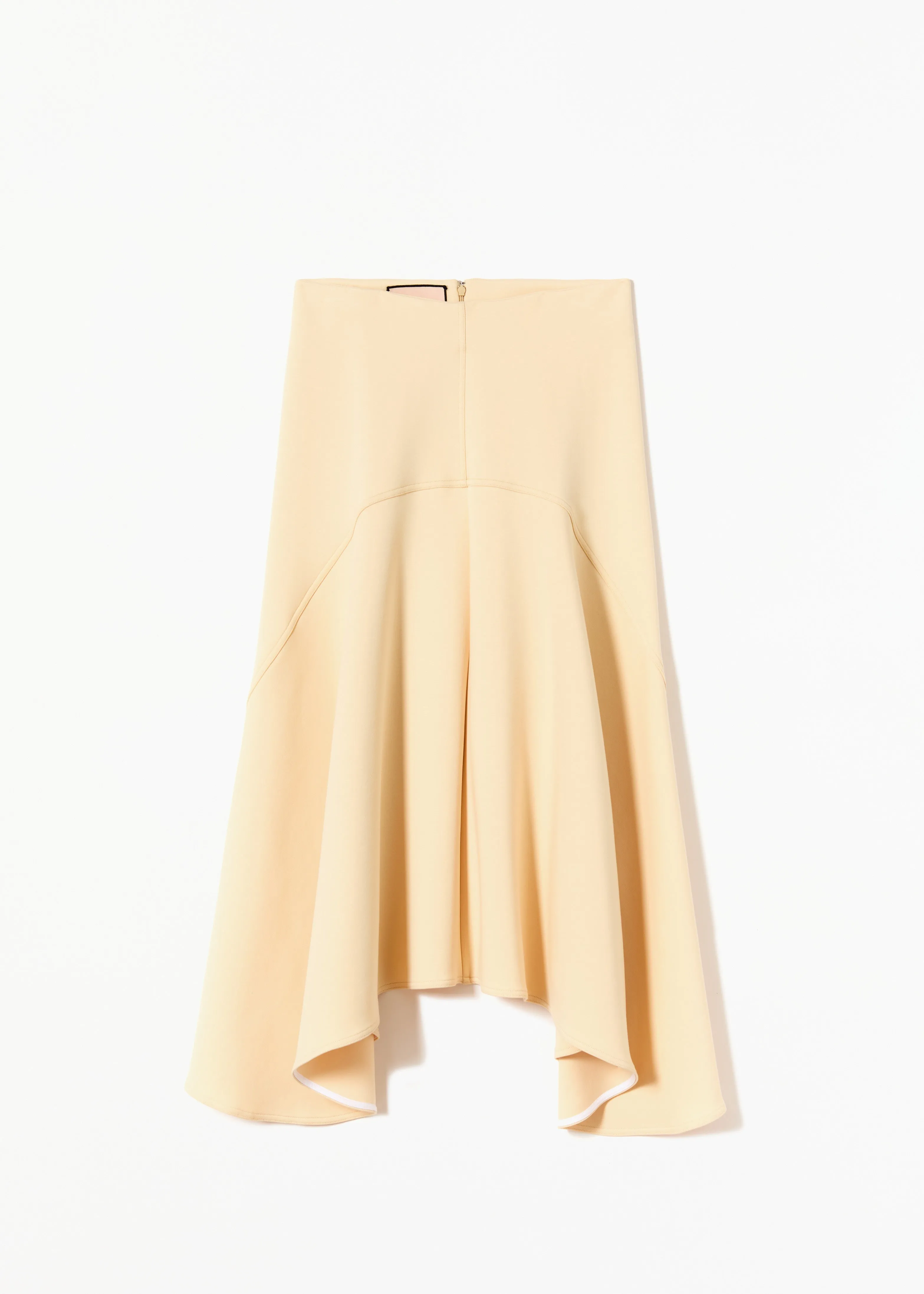 FLEECE ASYMMETRIC SKIRT sold by Plan C