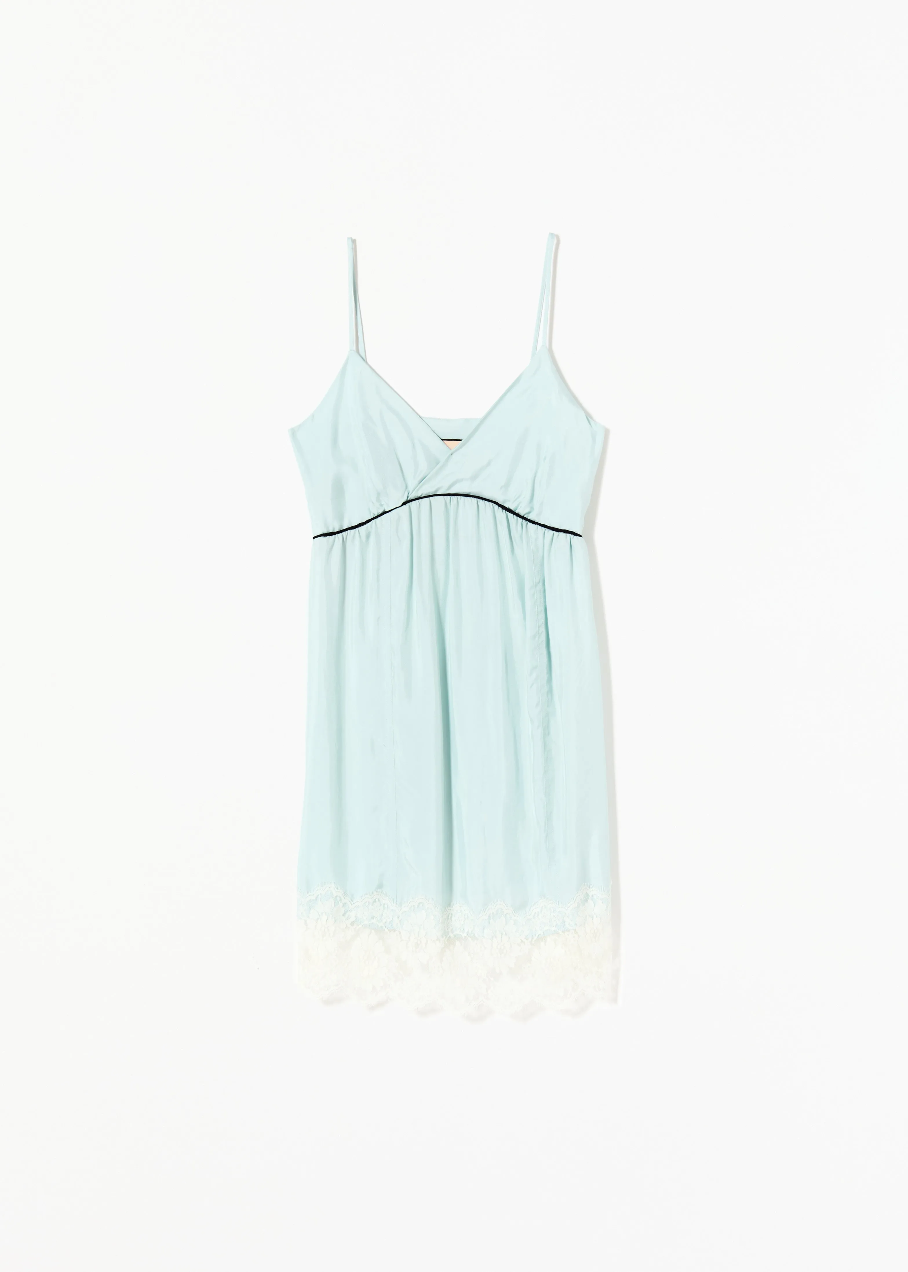 MIDI LIGHT VISCOSE SLIP DRESS sold by Plan C