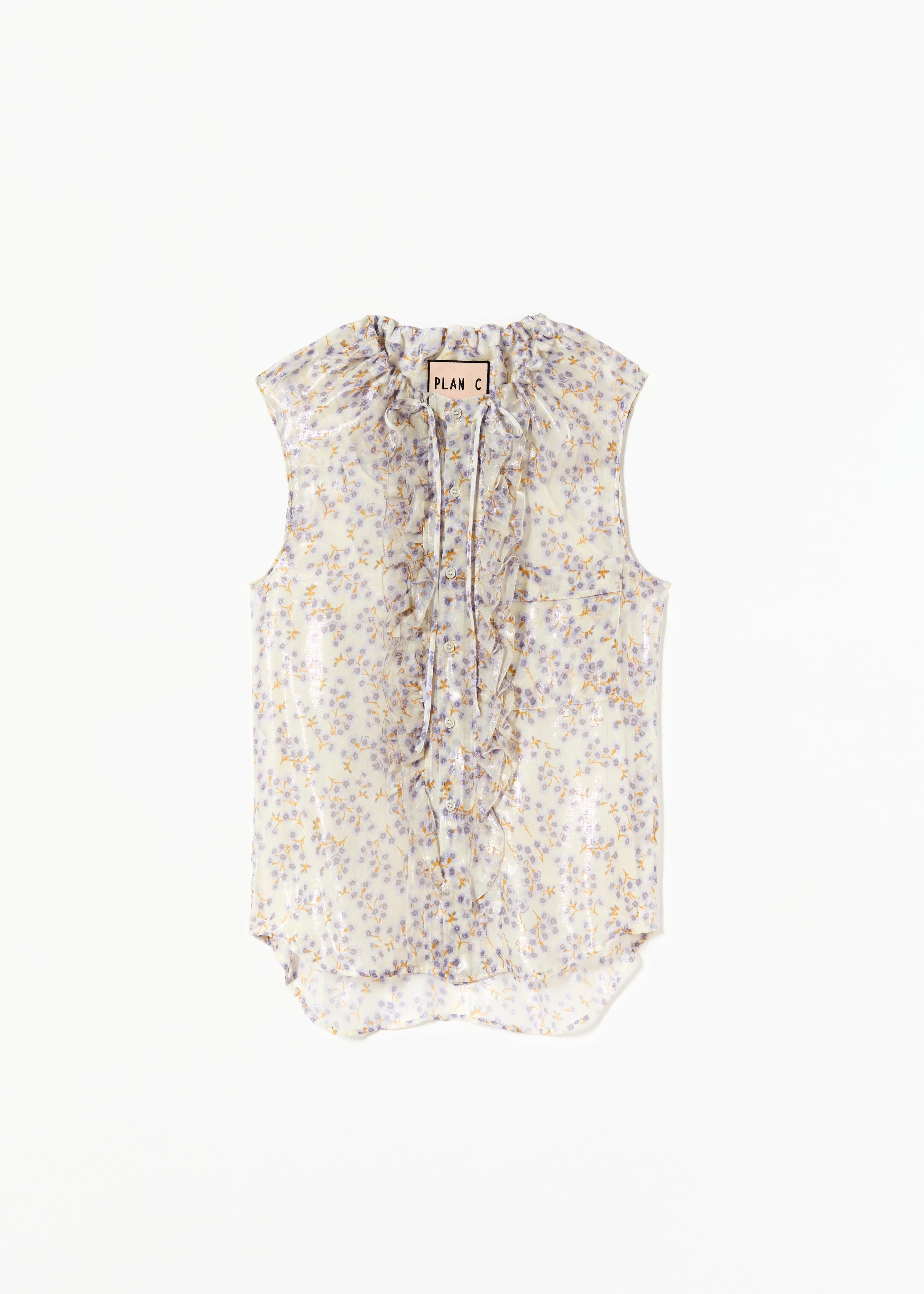 SILK CHIFFON TOP sold by Plan C