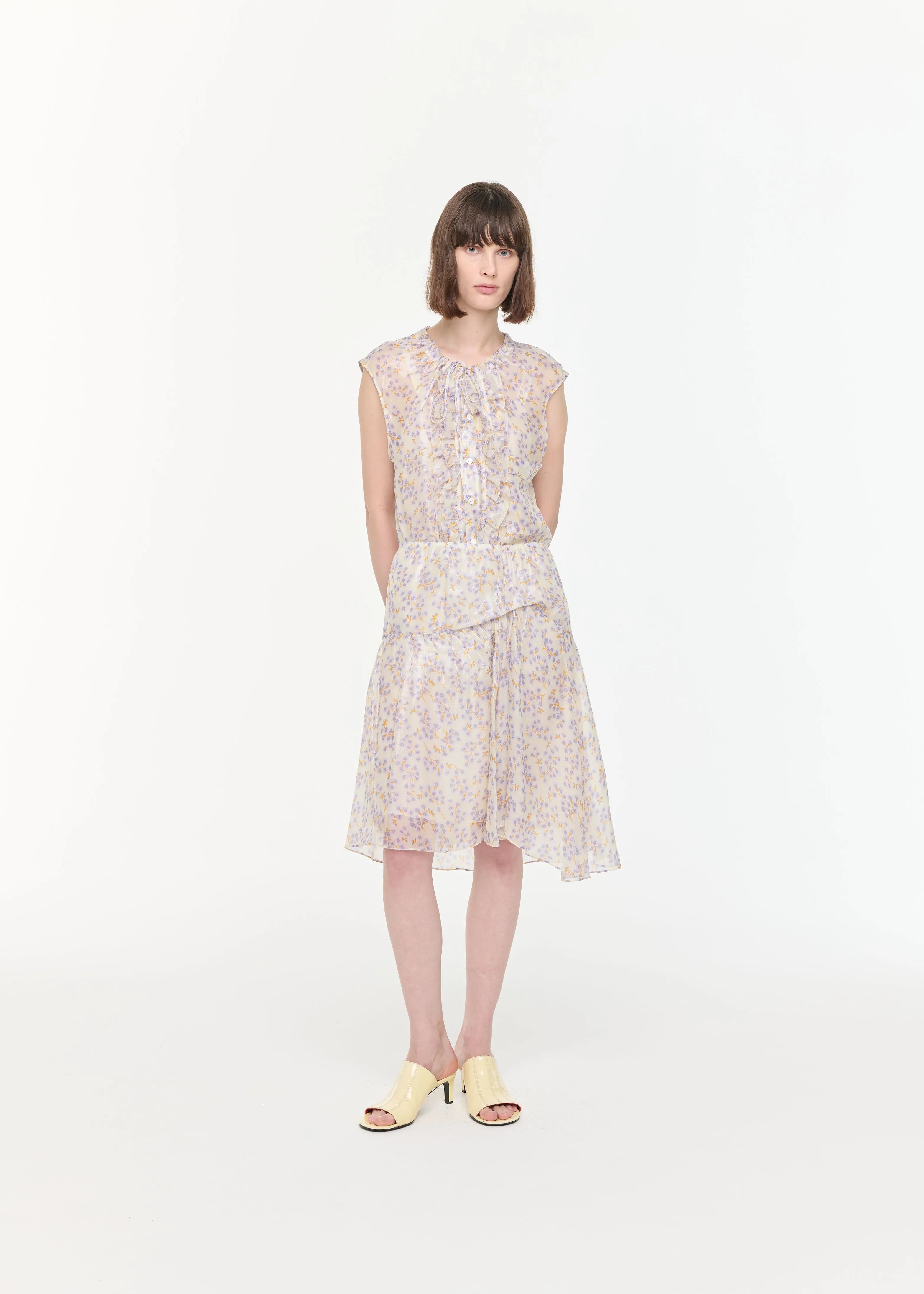 SILK CHIFFON SKIRT sold by Plan C product image thumbnail 2