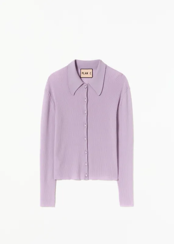 WISTERIA MERINO CARDIGAN made by Plan C