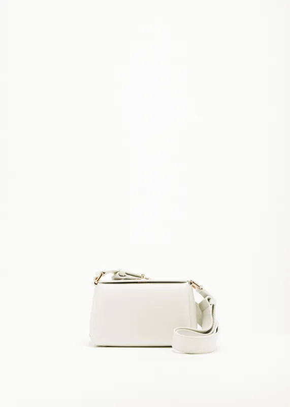 WHITE MINI FOLDED BAG made by Plan C