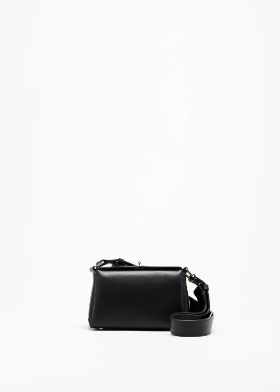 BLACK MINI FOLDED BAG made by Plan C