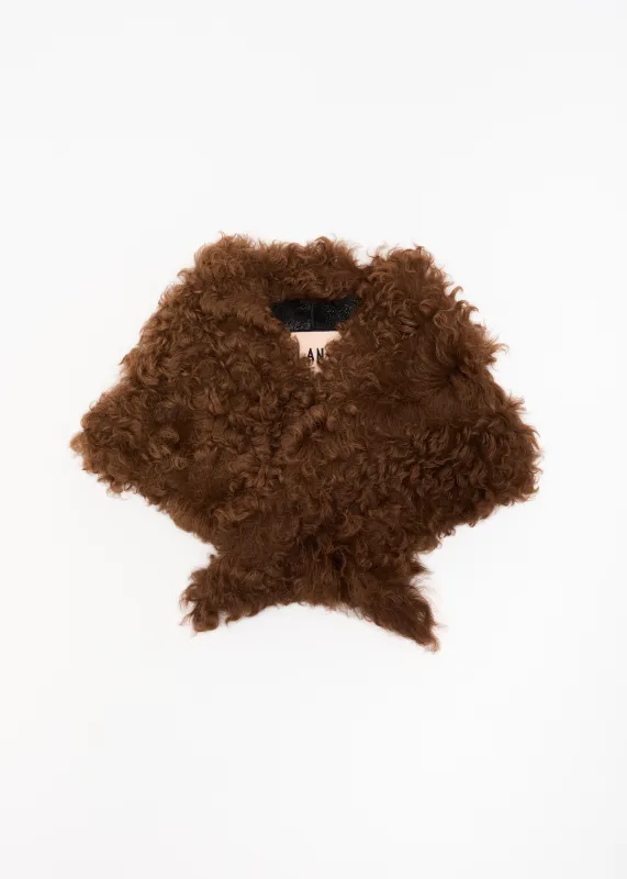 SHEARLING STOLE made by Plan C