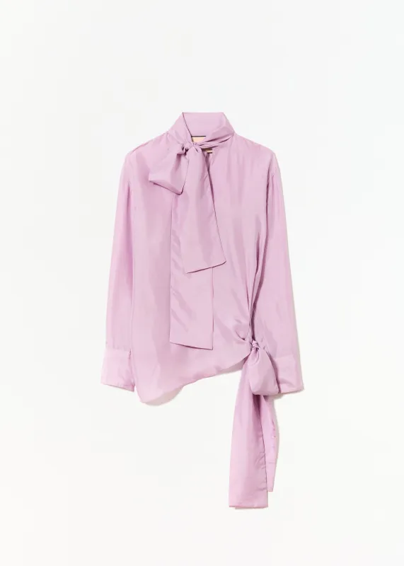 WISTERIA SILK HABOUTAI SHIRT made by Plan C