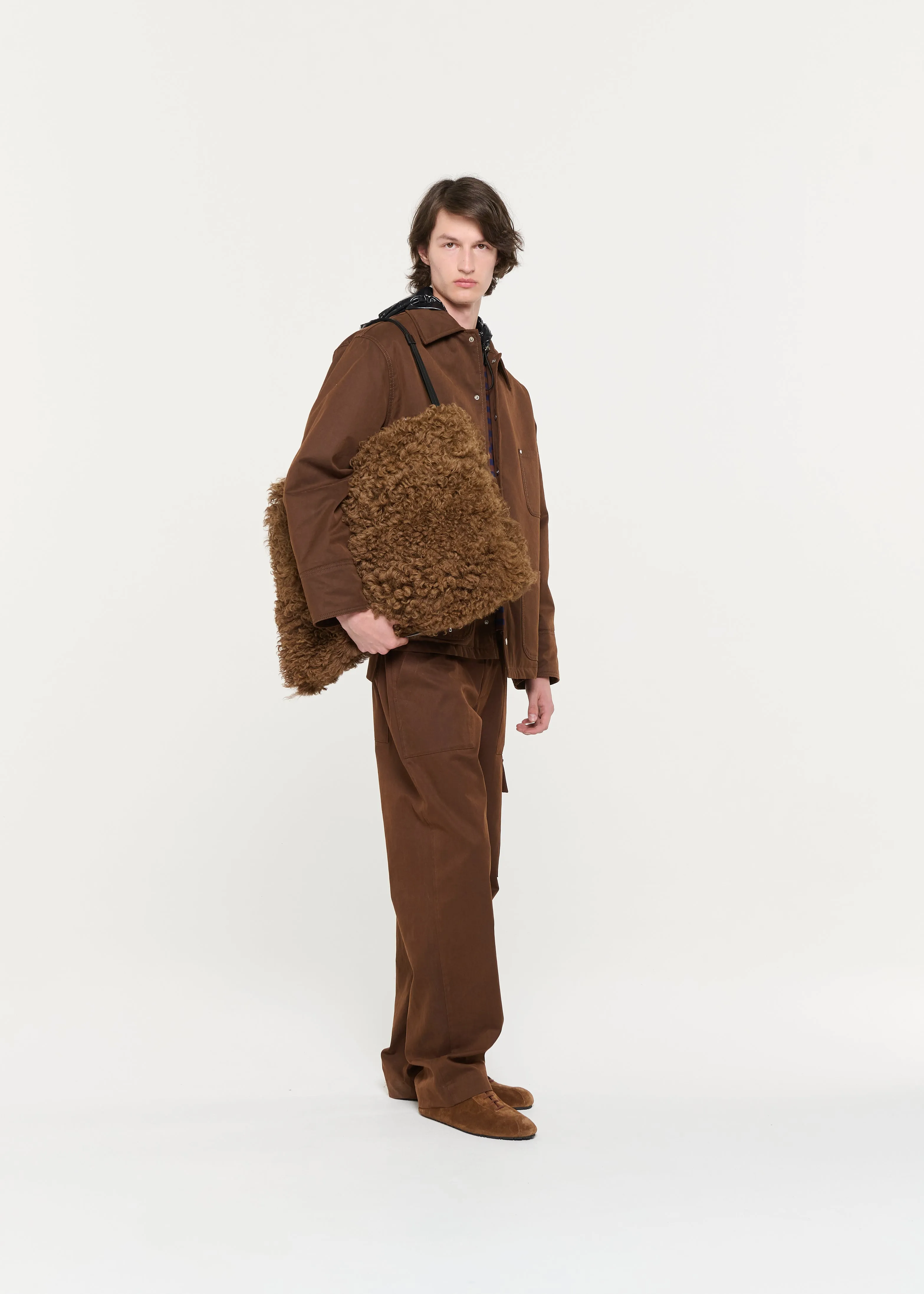 CARGO HOODED JACKET sold by Plan C product image thumbnail 2