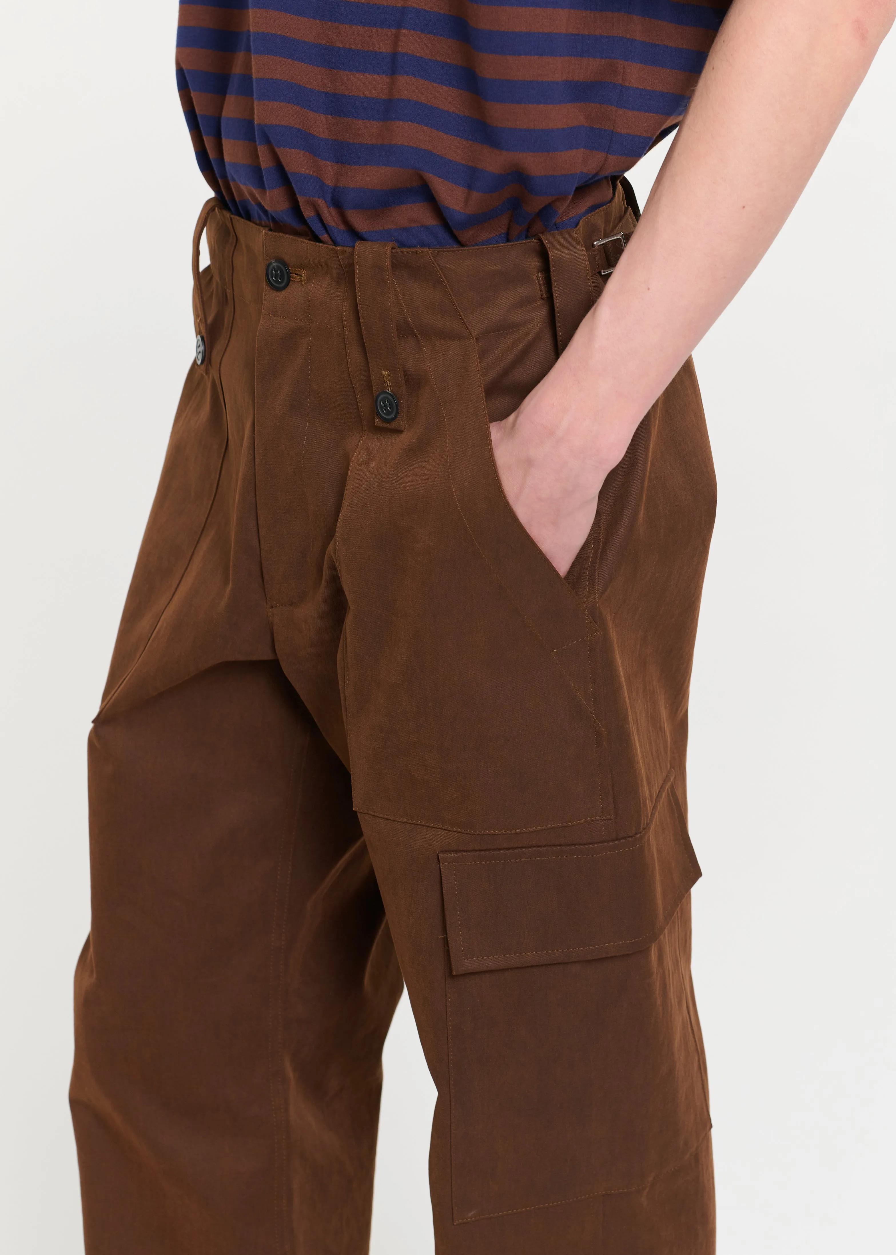 CARGO STRAIGHT LEG PANTS sold by Plan C product image thumbnail 2