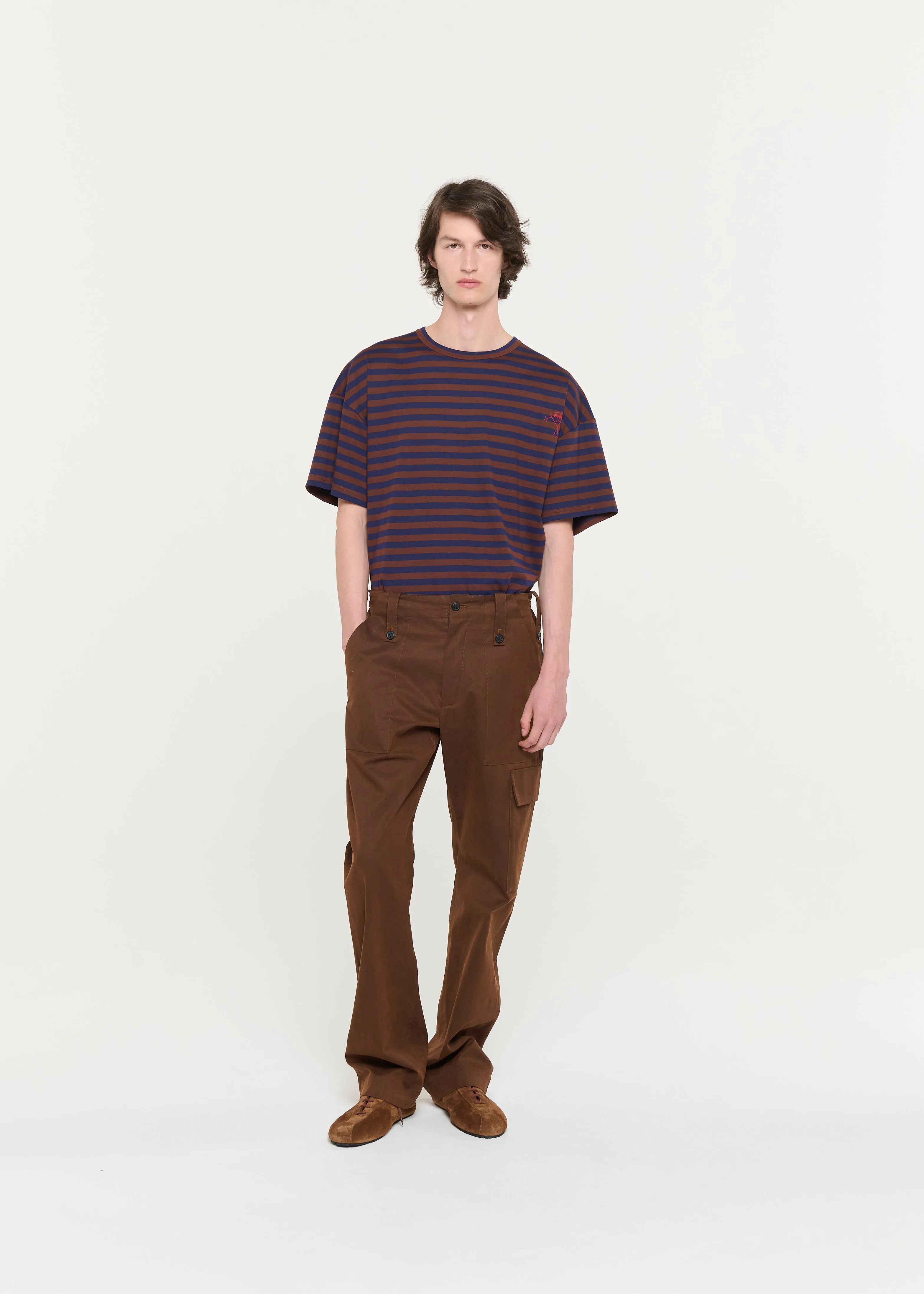 CARGO STRAIGHT LEG PANTS sold by Plan C product image thumbnail 3
