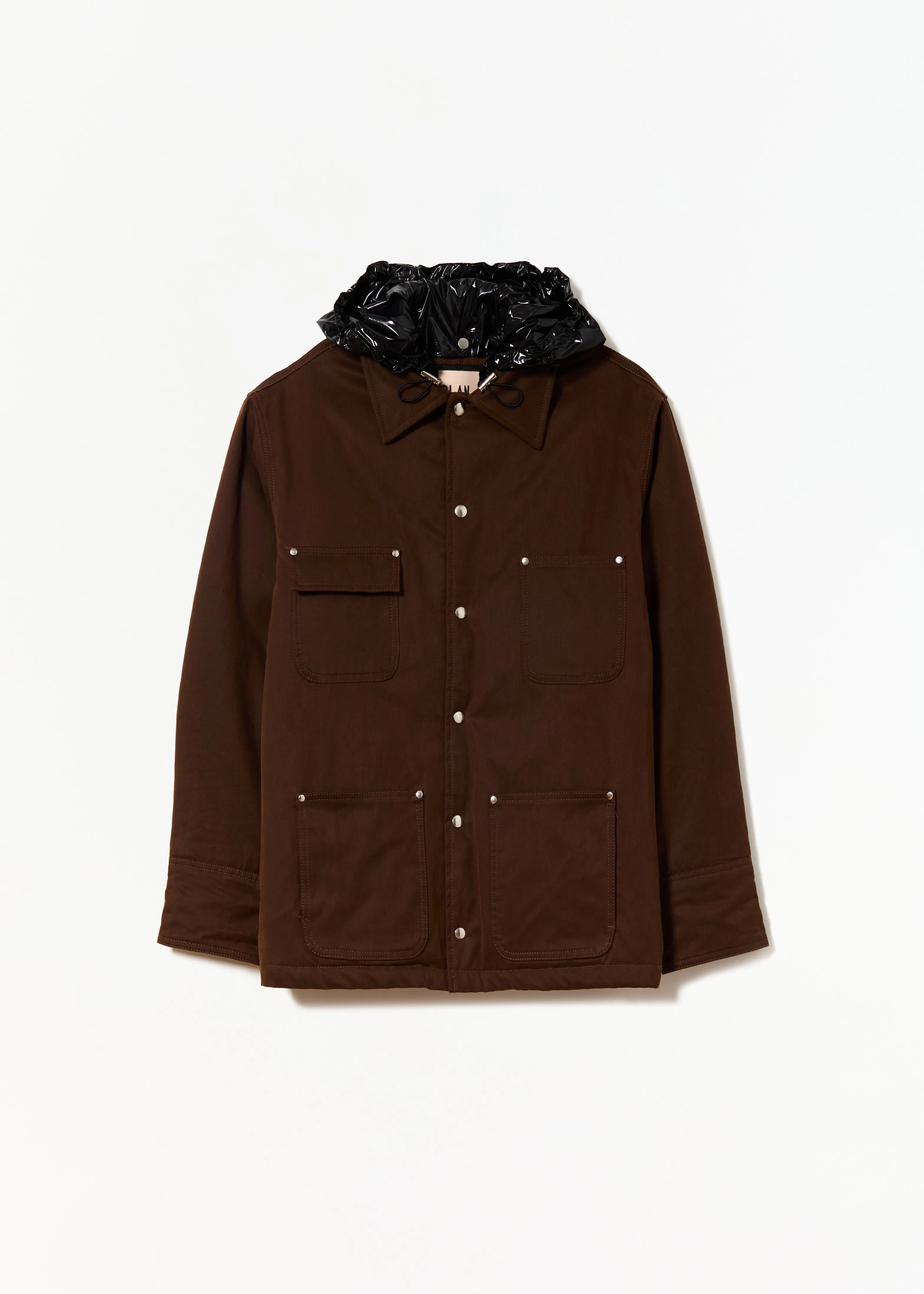 COFFEE CARGO HOODED JACKET sold by Plan C