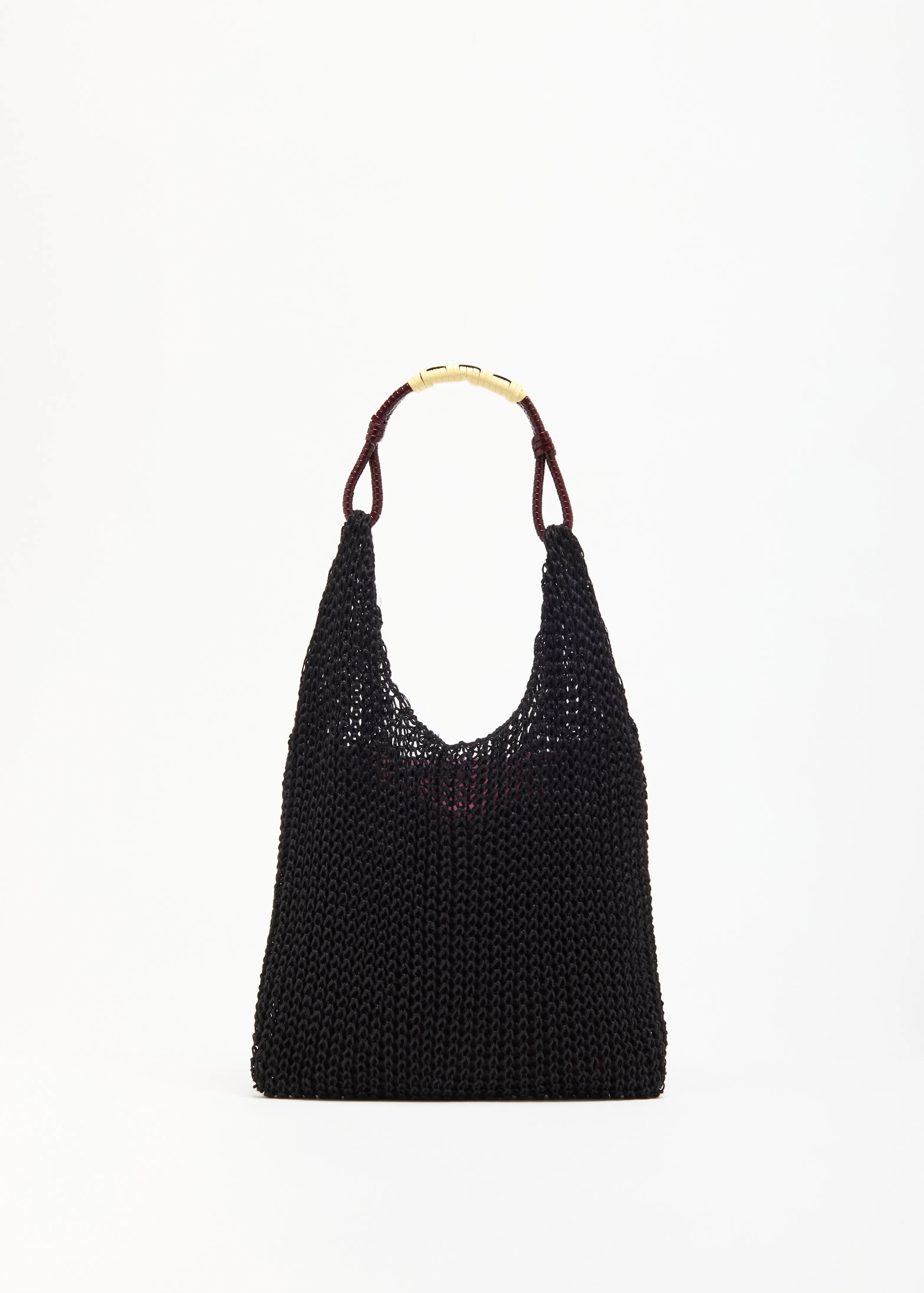 BLACK LINEN MESH BAG sold by Plan C product image thumbnail 4