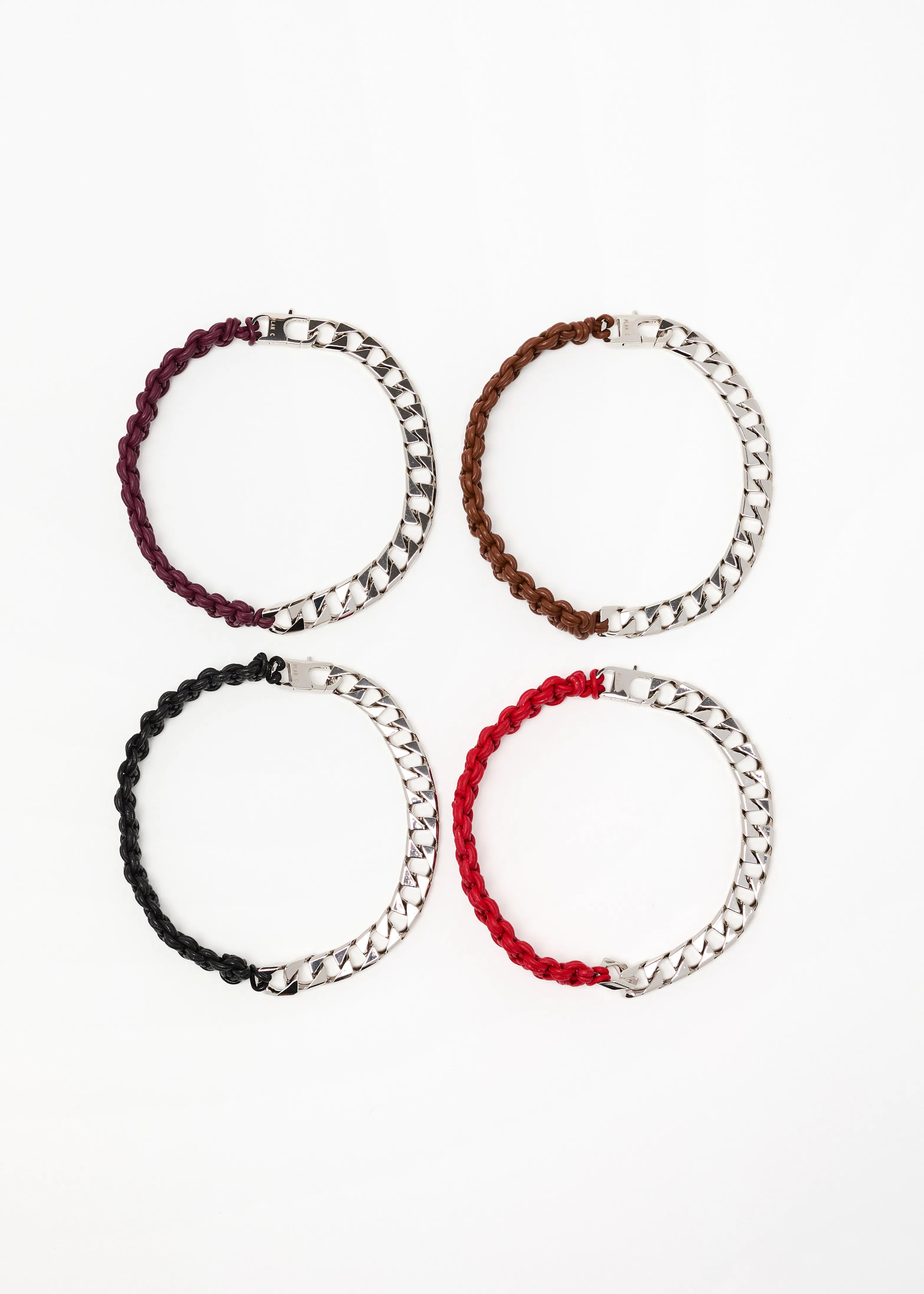 CHAIN NECKLACE WITH BLACK CORD sold by Plan C product image thumbnail 3