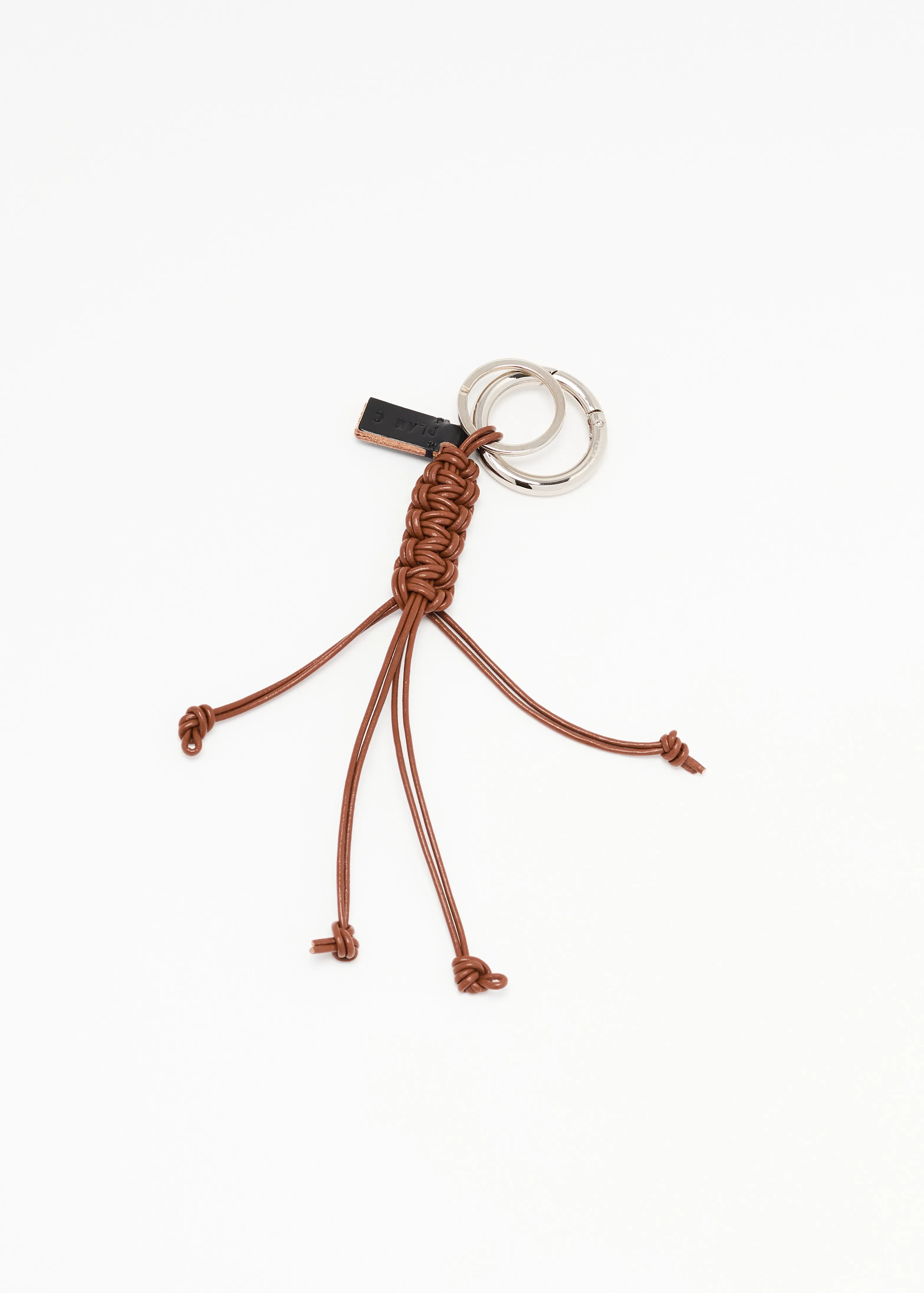 TOASTED KEY RING WITH CORD FRINGES sold by Plan C