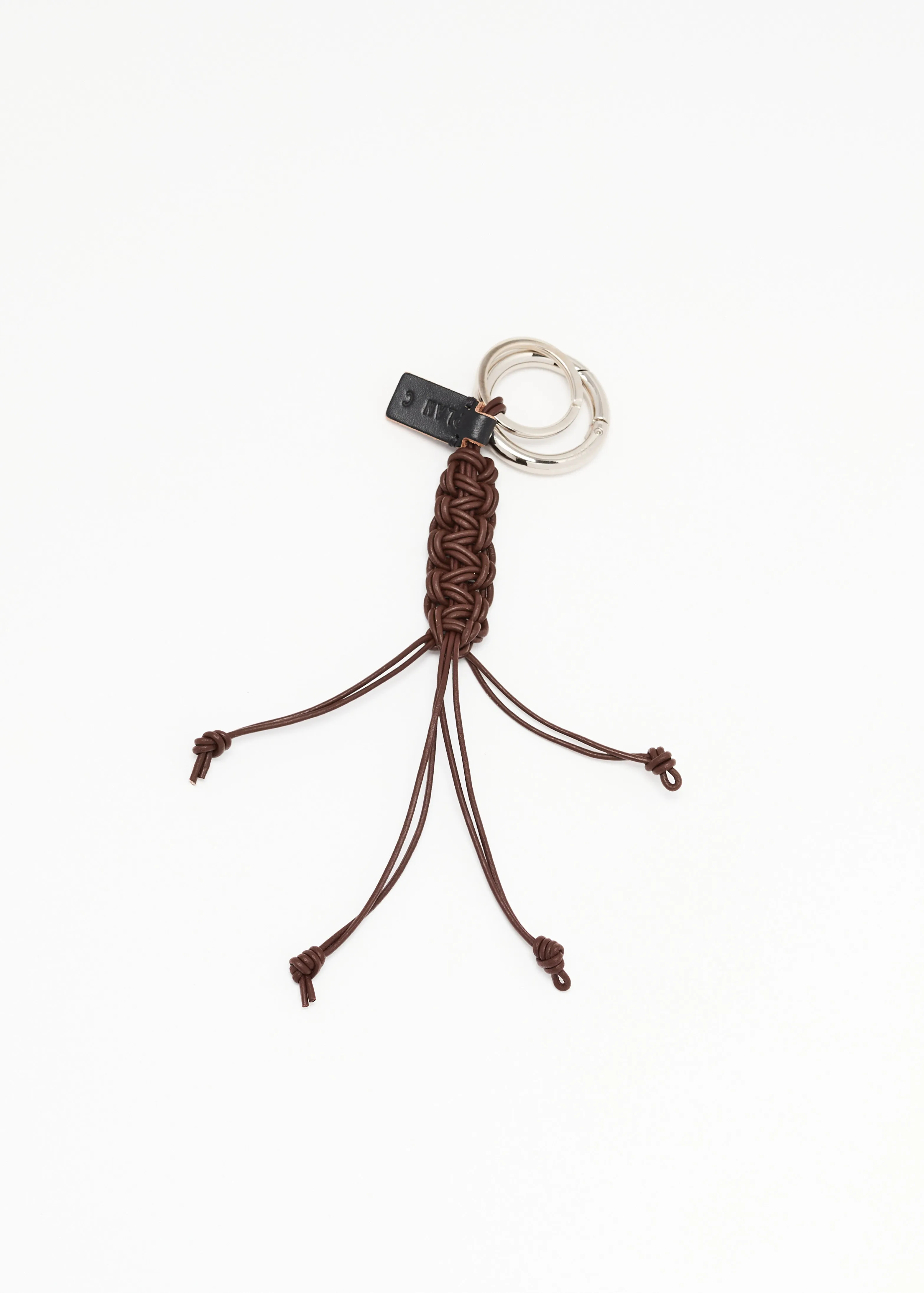 COFFEE KEY RING WITH CORD FRINGES sold by Plan C