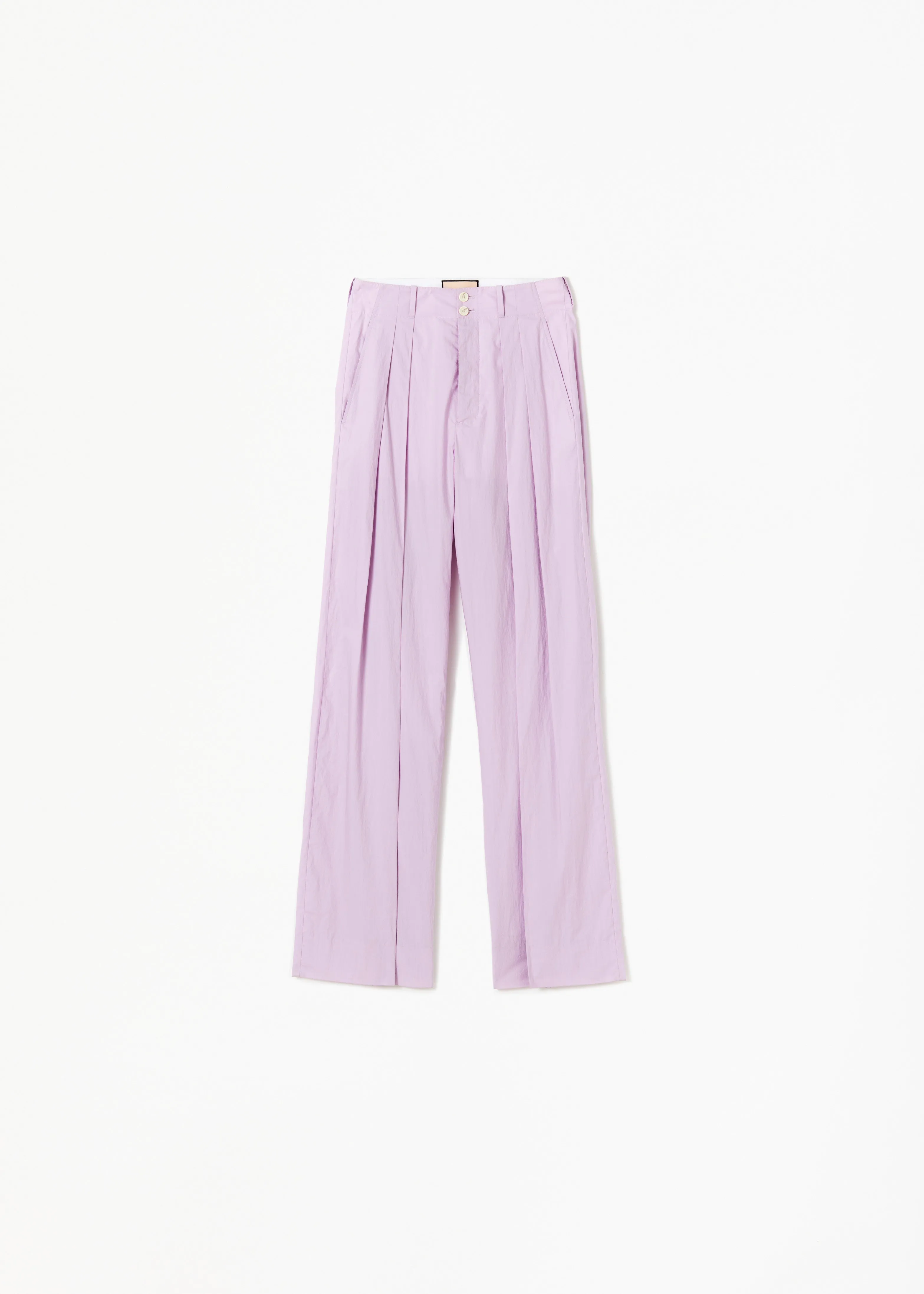 PLEATED LILAC WIDE LEG PANTS sold by Plan C