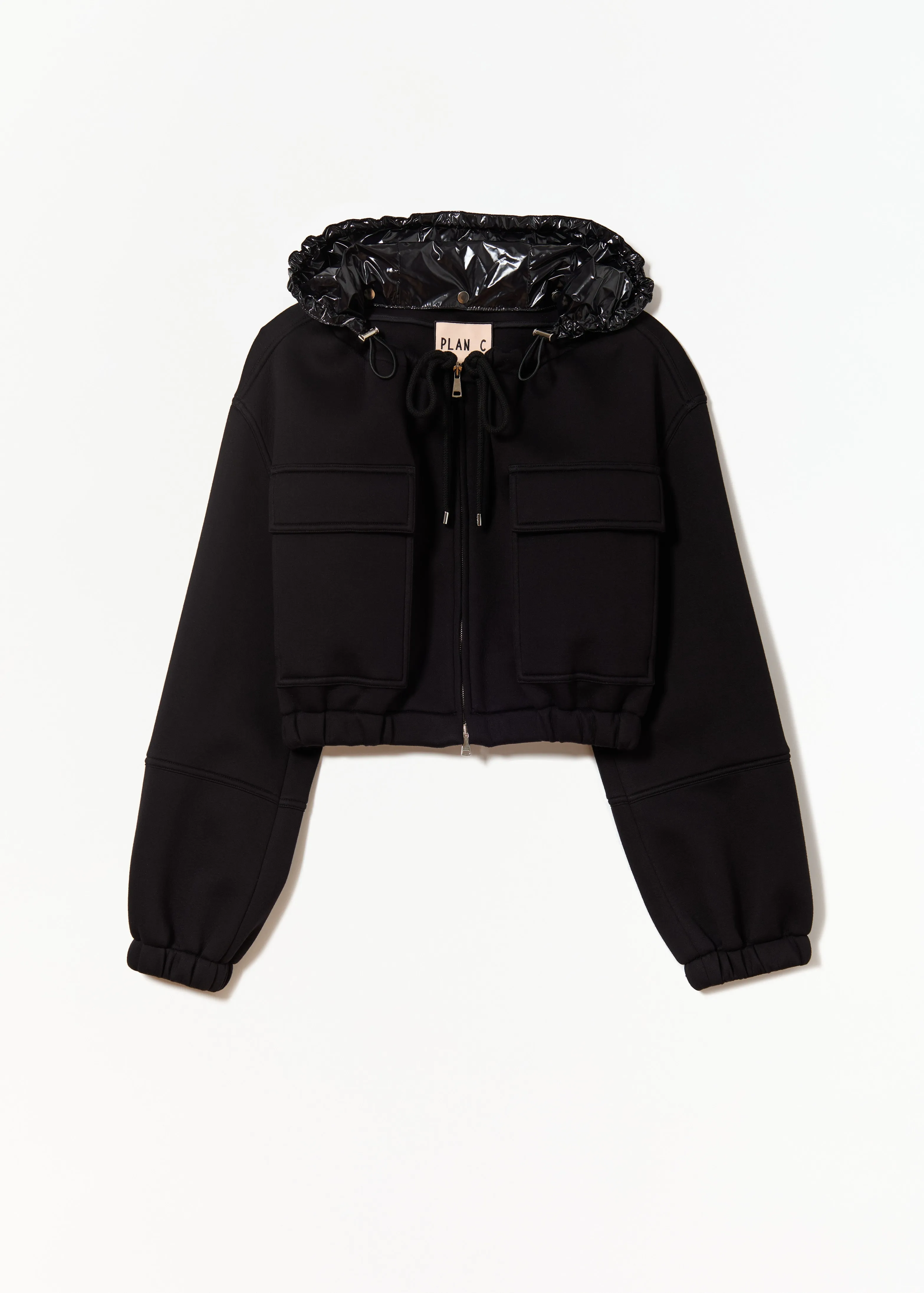 BLACK SCUBA JACKET sold by Plan C