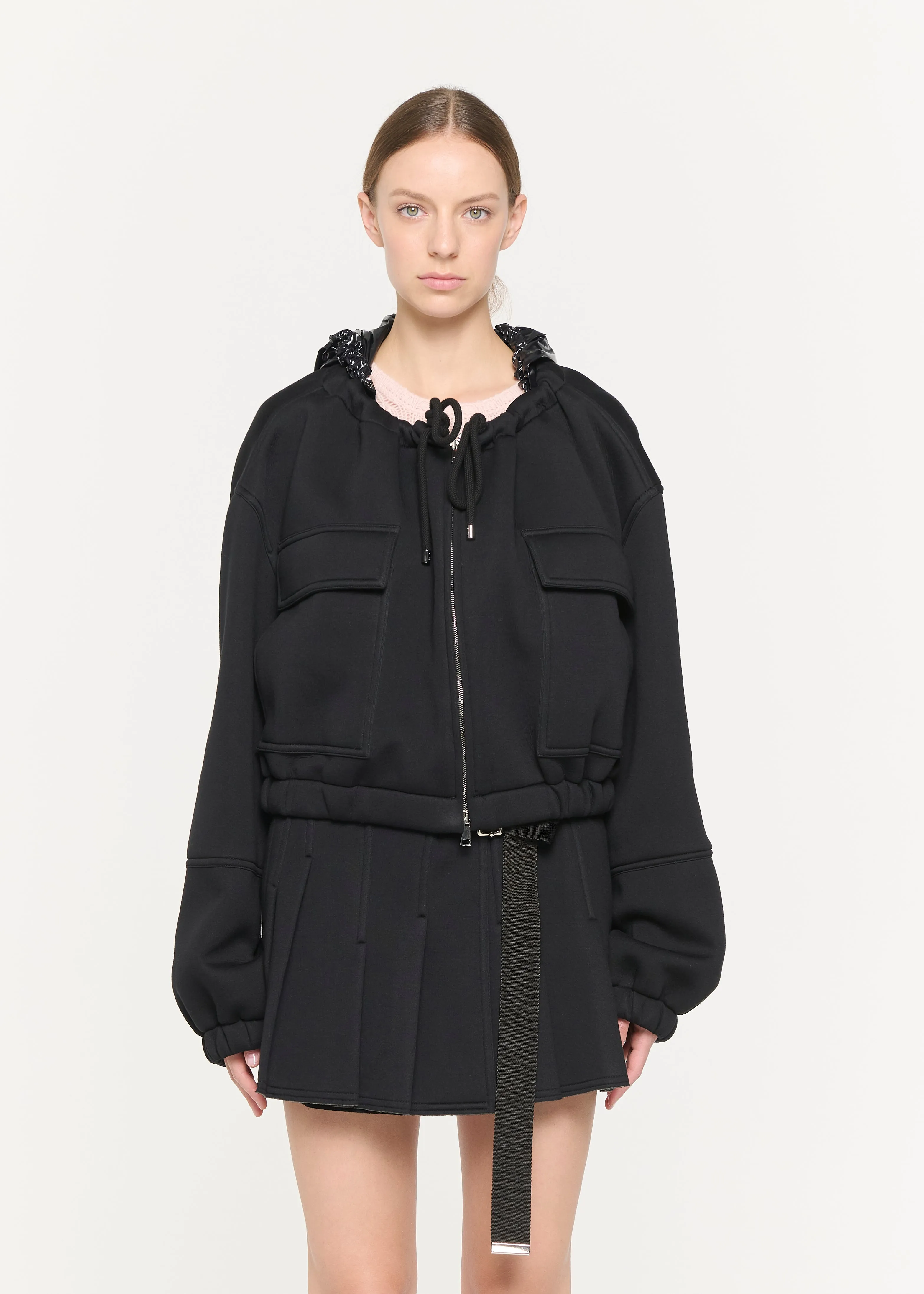 BLACK SCUBA JACKET sold by Plan C product image thumbnail 2