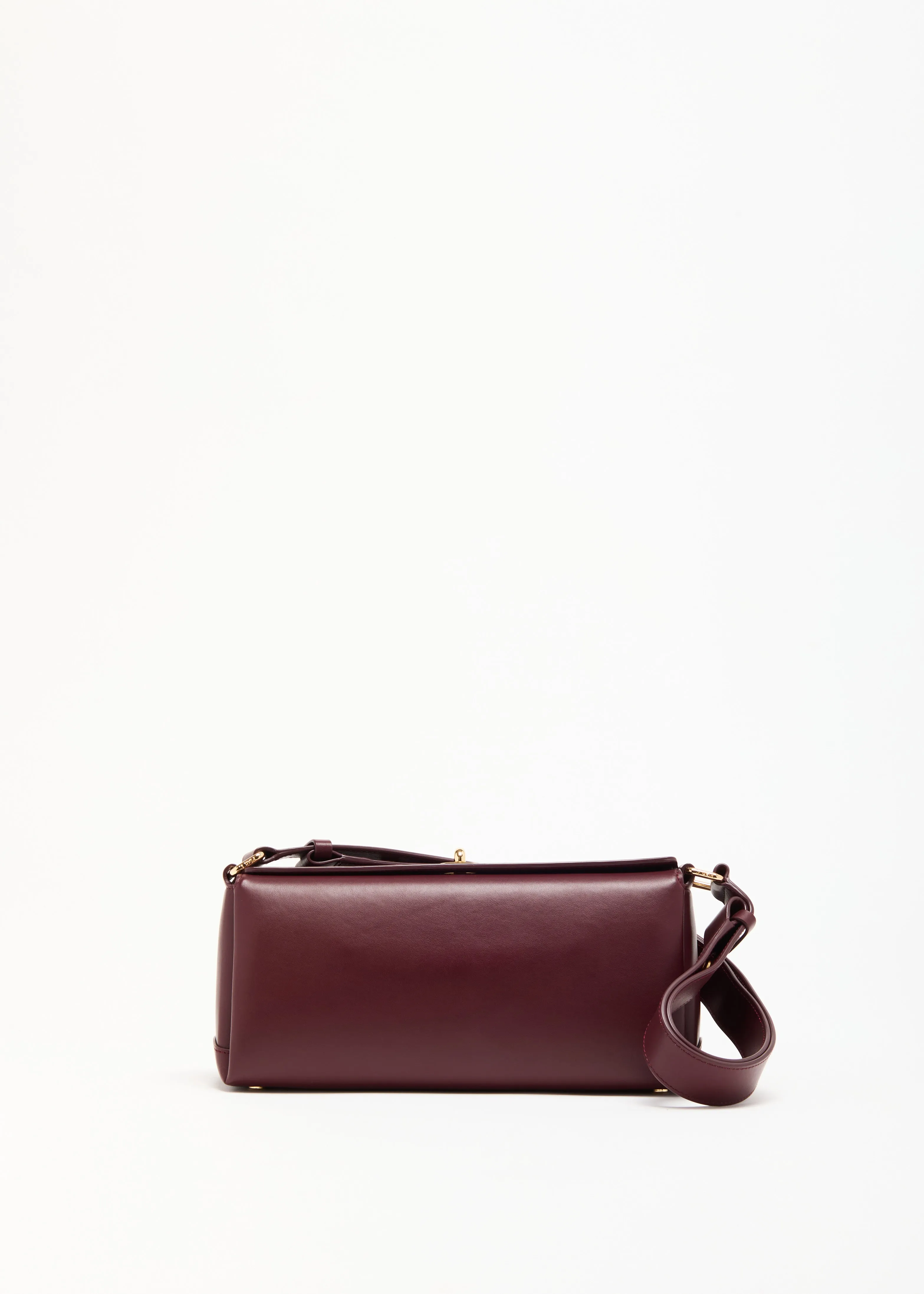 BURGUNDY BAGUETTE FOLDED BAG sold by Plan C