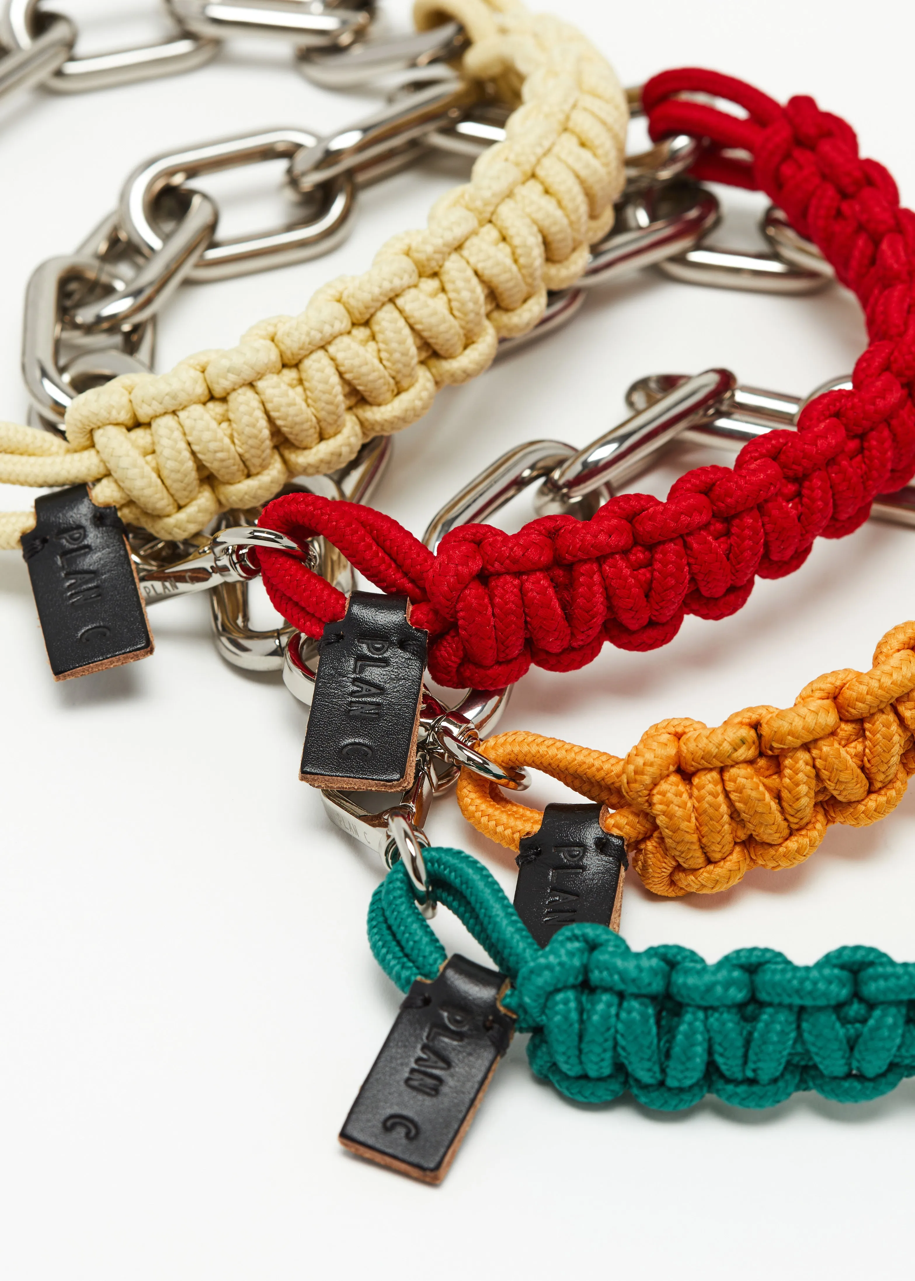 ORANGE CHUNKY CHAIN NECKLACE sold by Plan C product image thumbnail 3