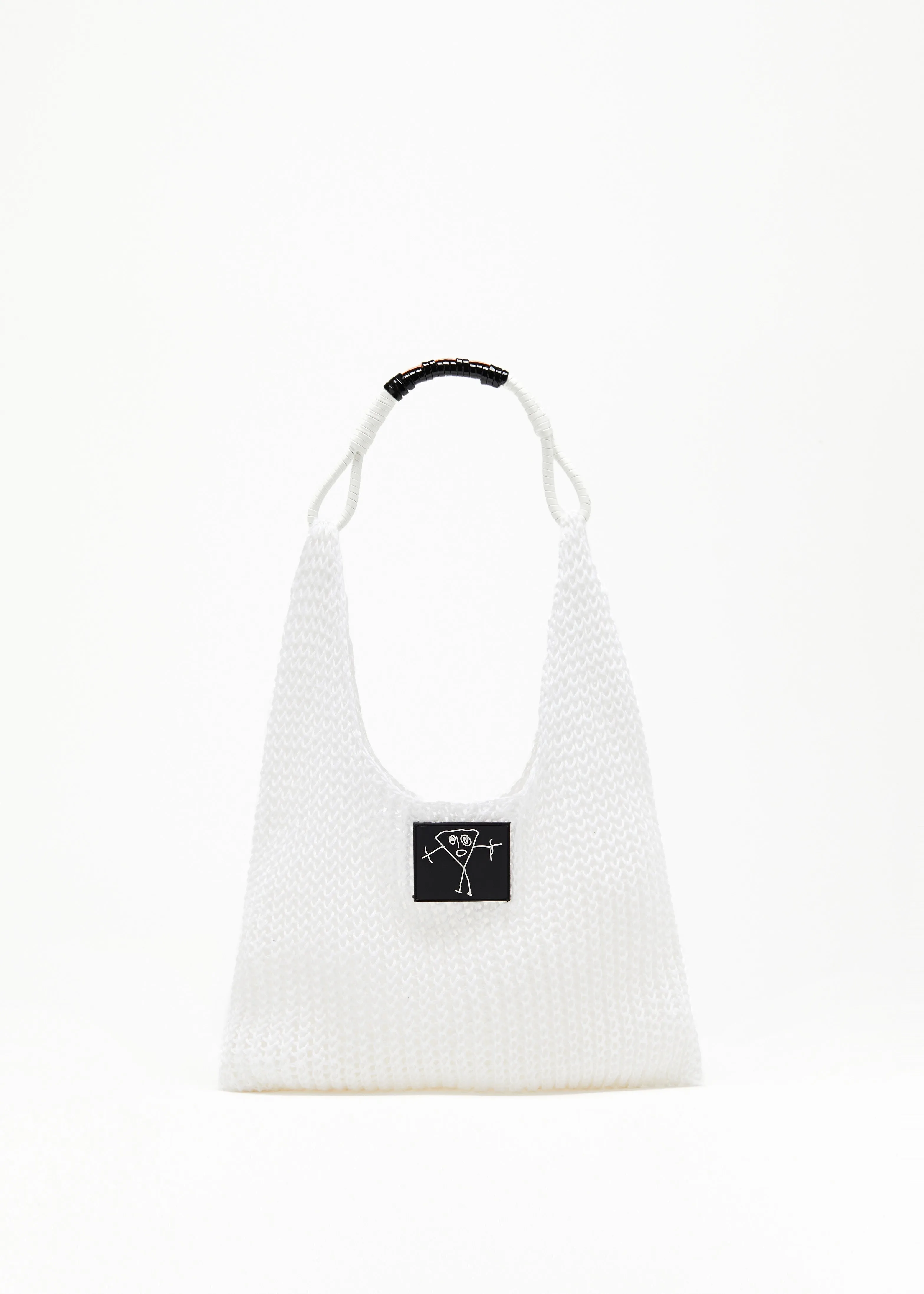 WHITE LINEN MESH BAG sold by Plan C