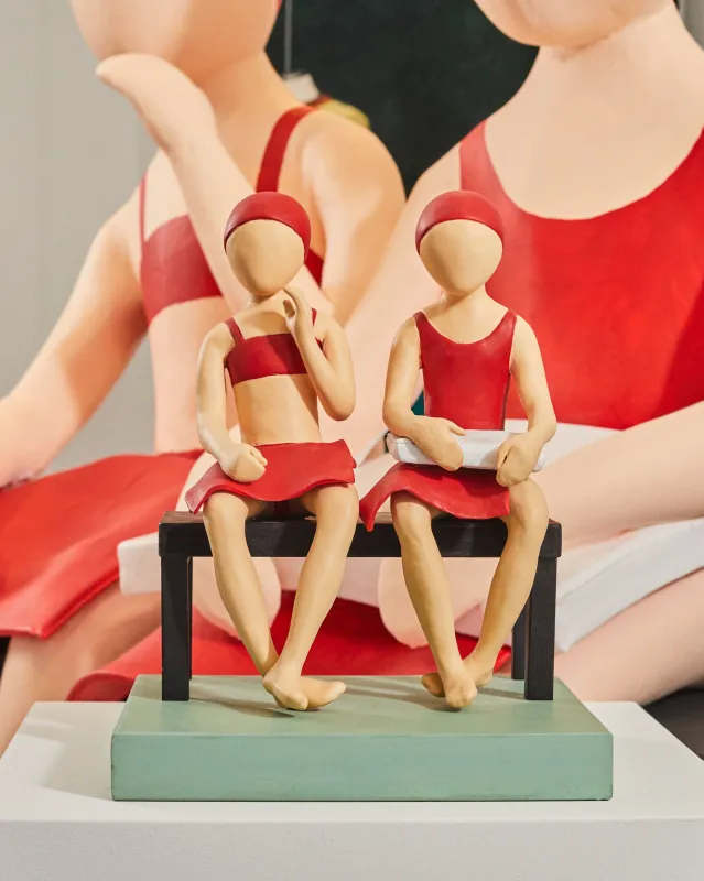 "SWIMMERS" MINIATURE made by Plan C