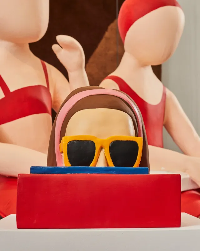 "CAROLINA SELF PORTRAIT" MINIATURE made by Plan C