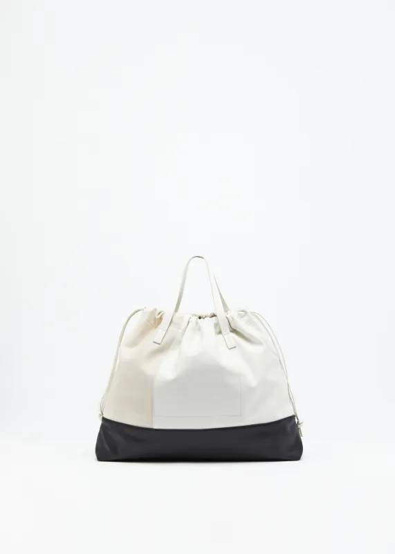 LEATHER SHOULDER BAG made by Plan C