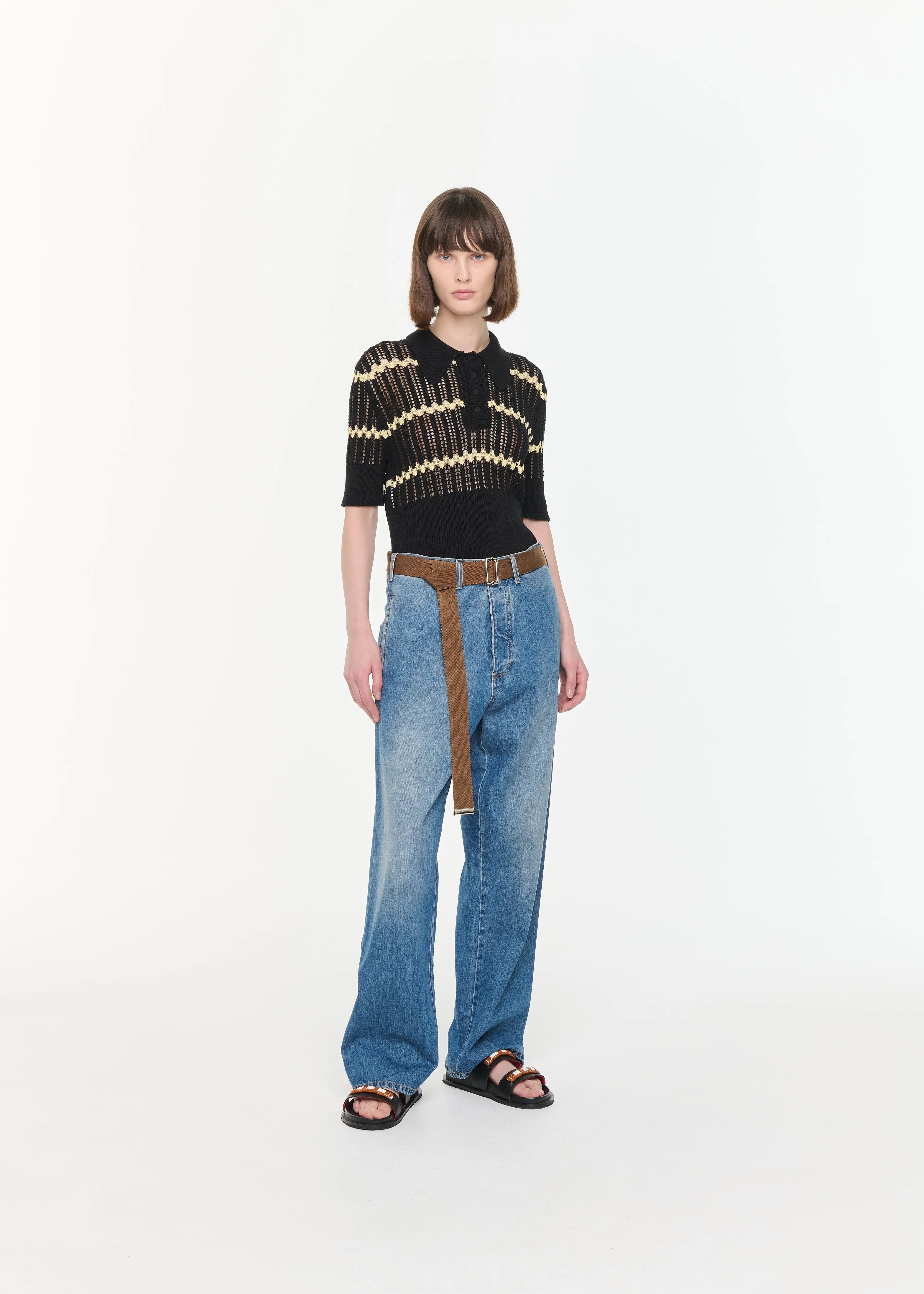 OVERSIZED POCKETS BLUE JEANS sold by Plan C product image thumbnail 2