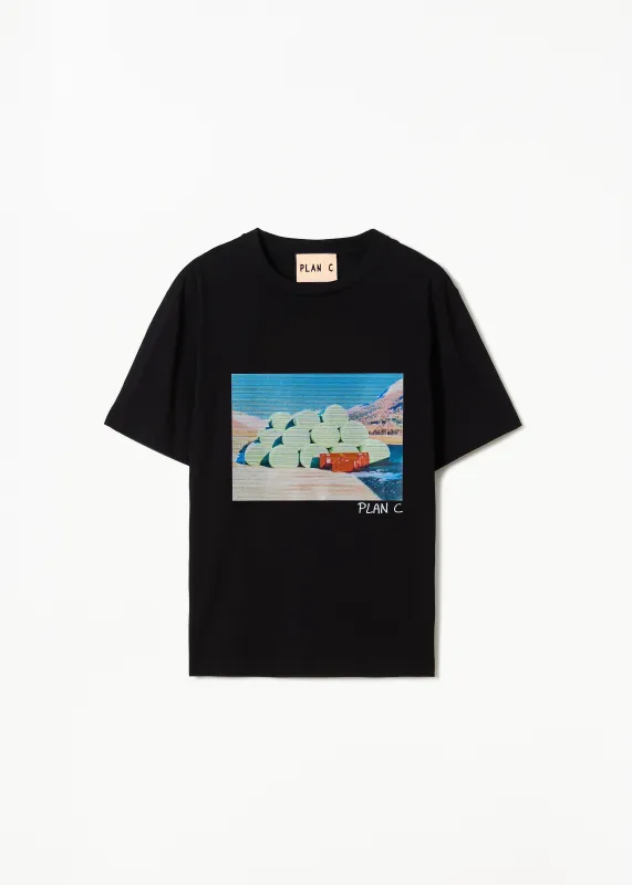 HAY PRINT T-SHIRT made by Plan C