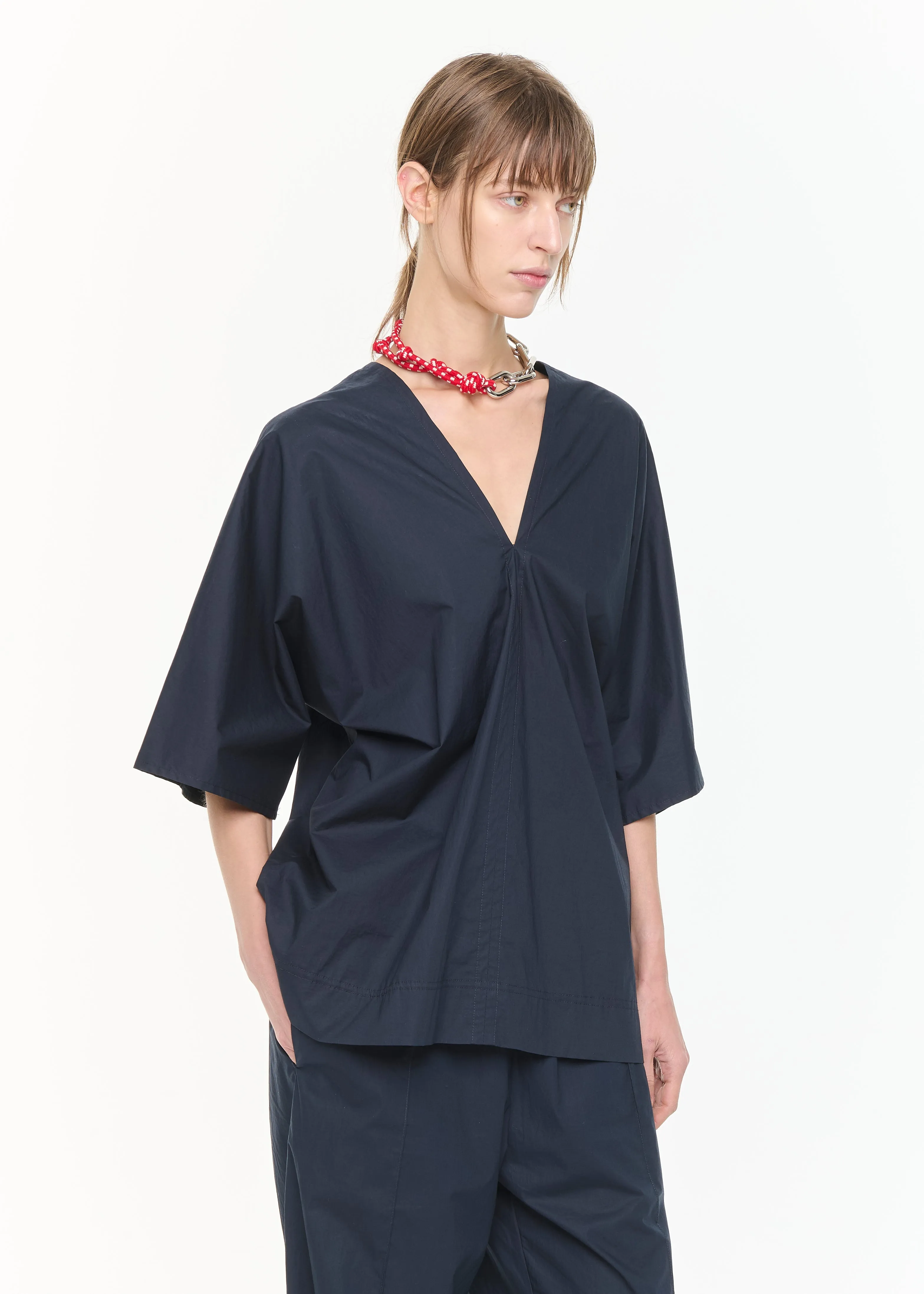 V-NECK BLOUSE sold by Plan C product image thumbnail 4