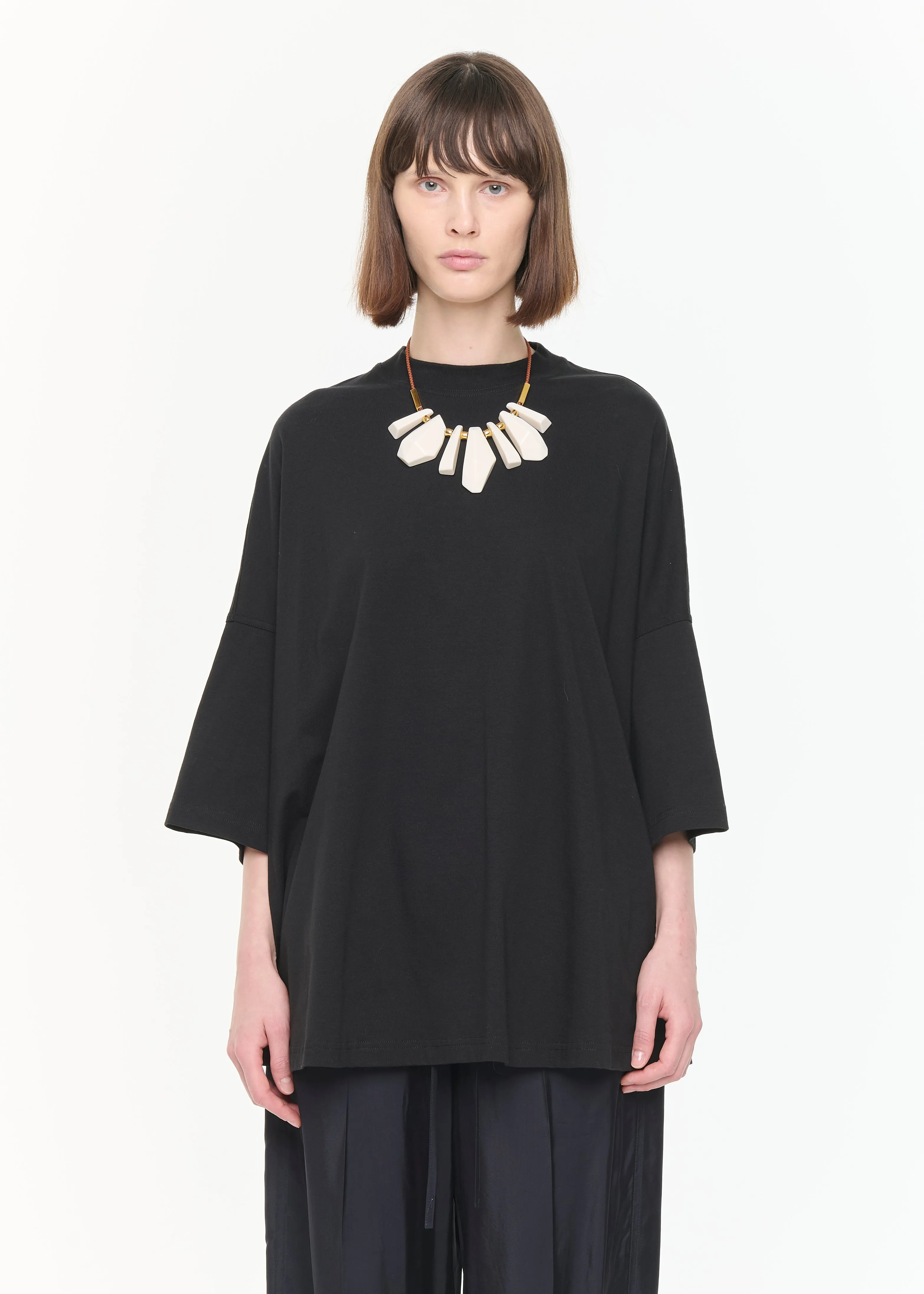 WIDE BLACK T-SHIRT sold by Plan C product image thumbnail 3